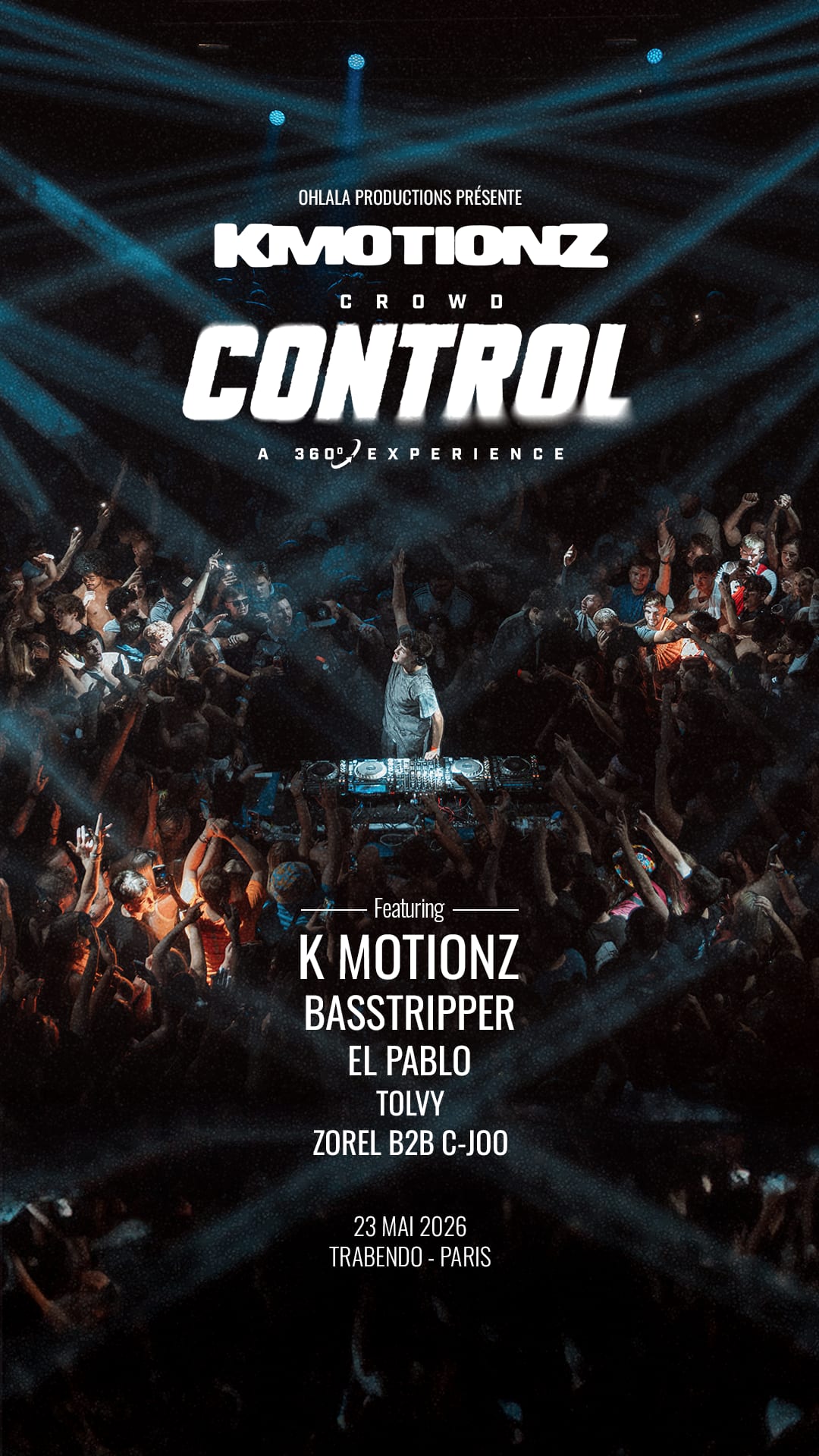 Get In Step Presents K Motionz Crowd Control (360°)