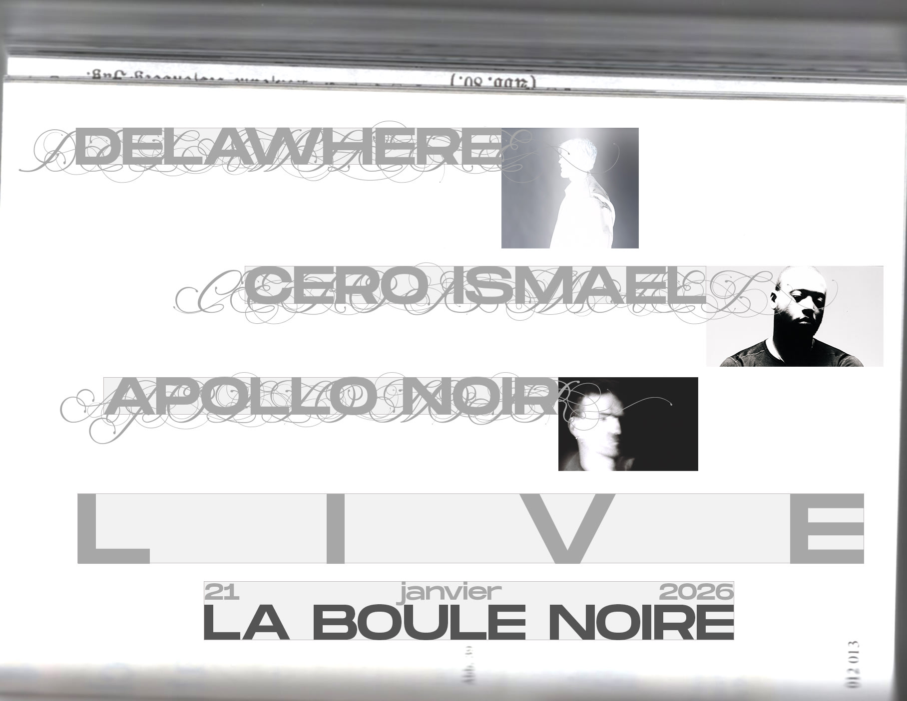 Cero Ismael + Delawhere + Apollo Noir