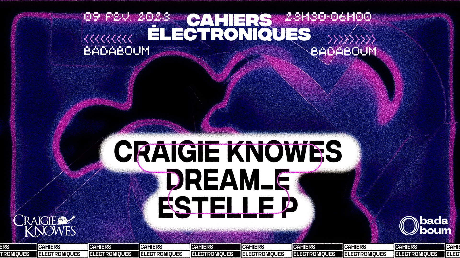 Cahiers Électroniques — Craigie Knowes (+) Dream_E (+) More