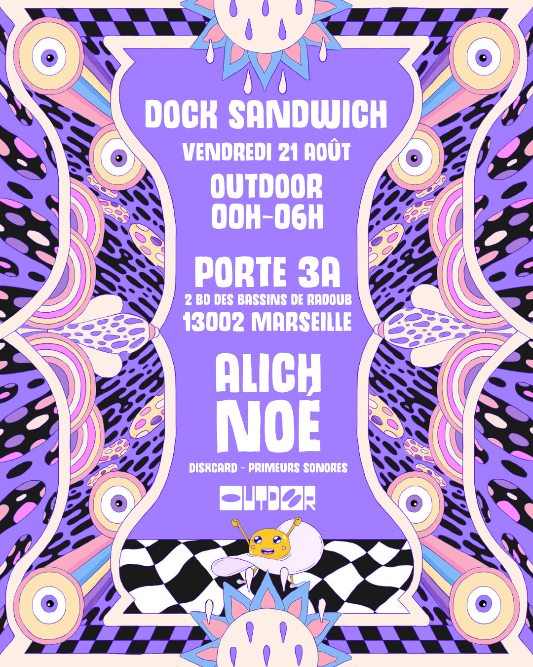 Dock Sandwich #8 : Alich [Diskcard] Noé [Primeurs Sonores]