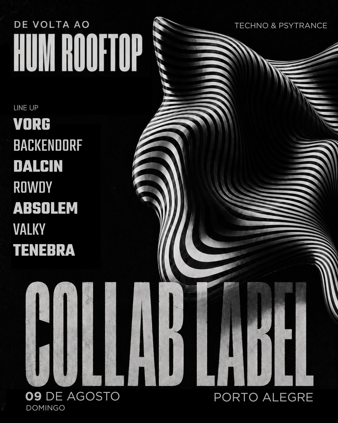 Collab Label - De Volta Ao Hum Rooftop
