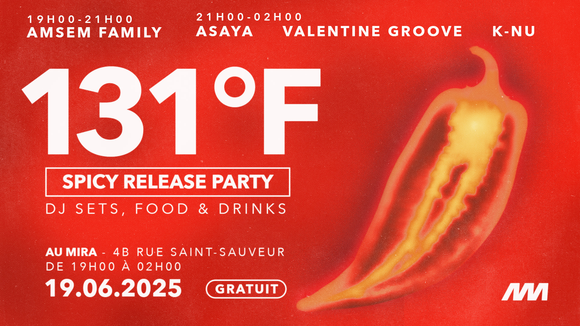 Spicy Release Party - Amsem Records