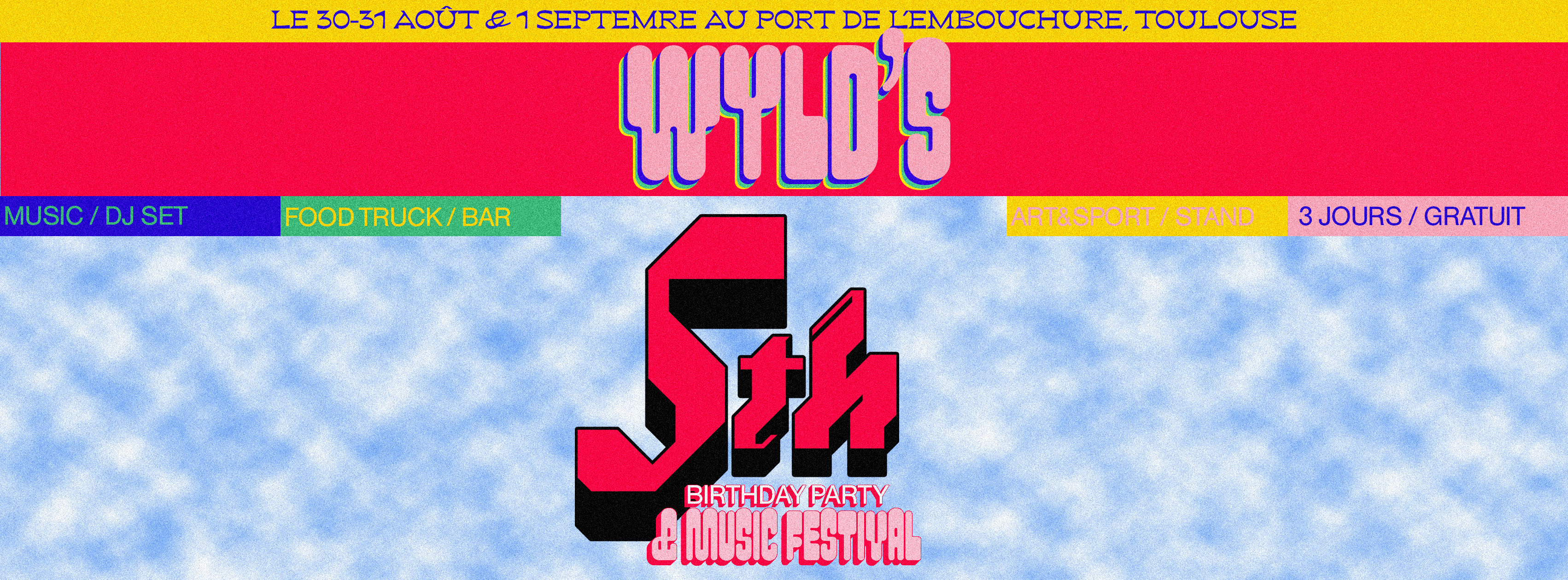 Wyld 5 Ans | Open Air Festival
