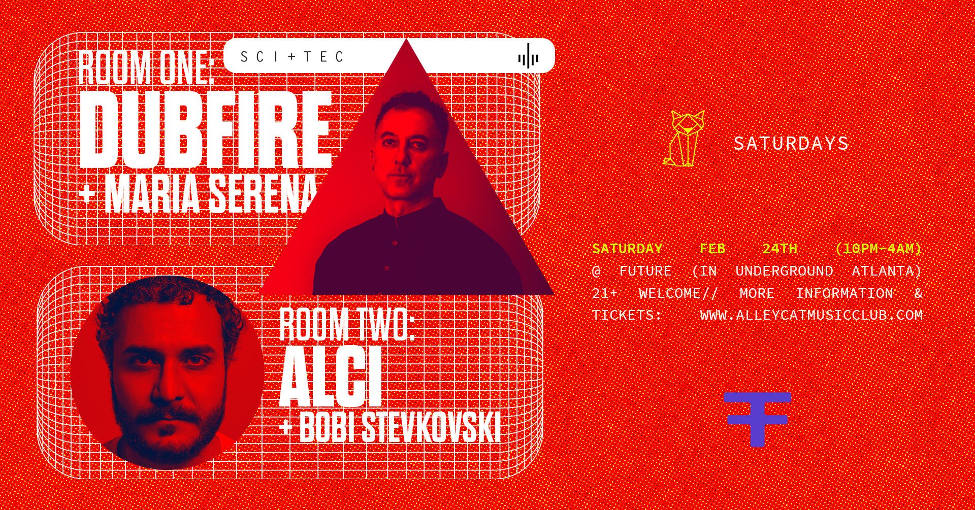 Alley Cat Music W/ Dubfire,Alci,Bobi Stevkovski,Maria Serena