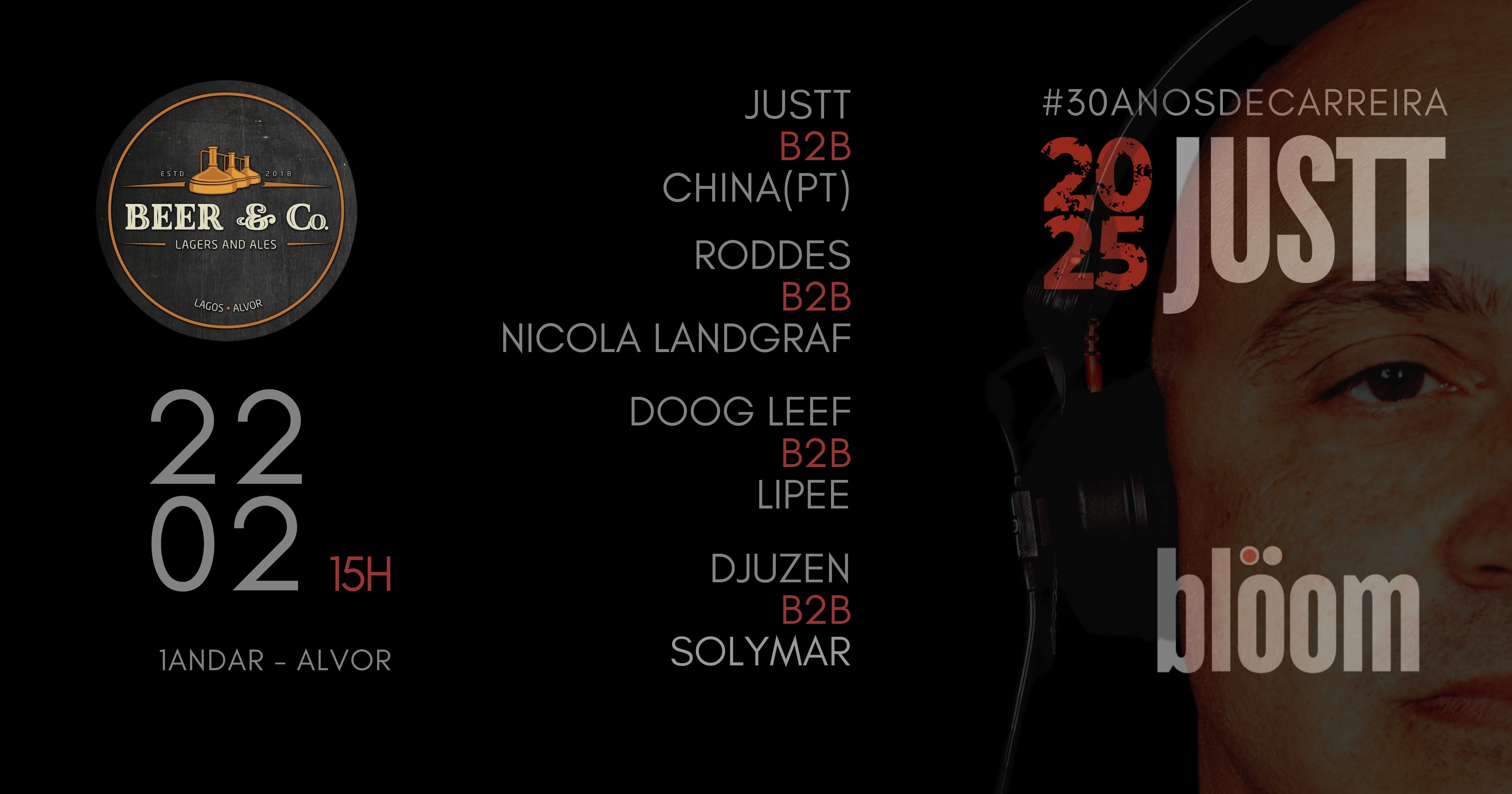 Matinëe 30 Anos De Carreira Dj Justt