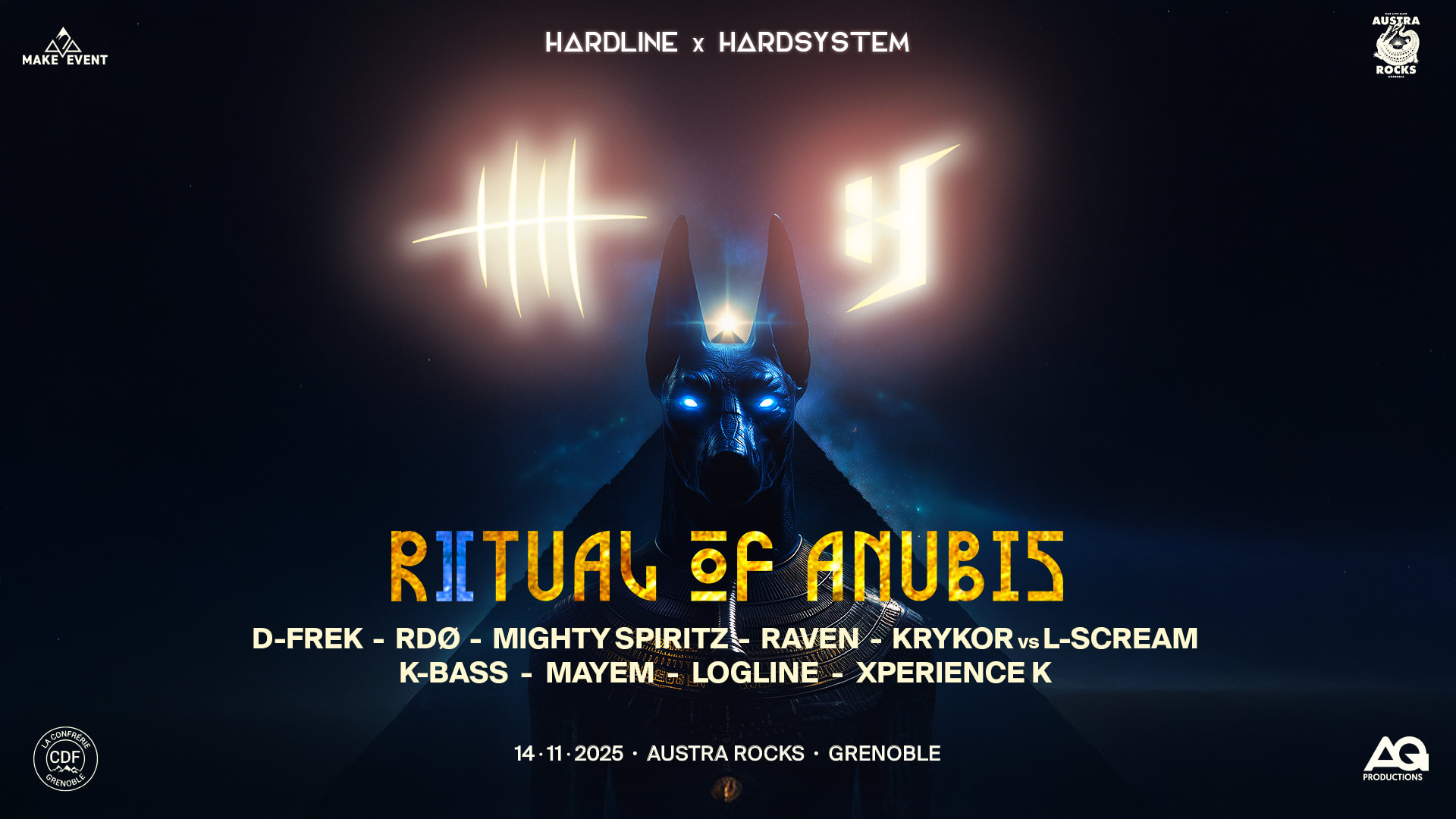 Hardline X Hardsystem : Ritual Of Anubis
