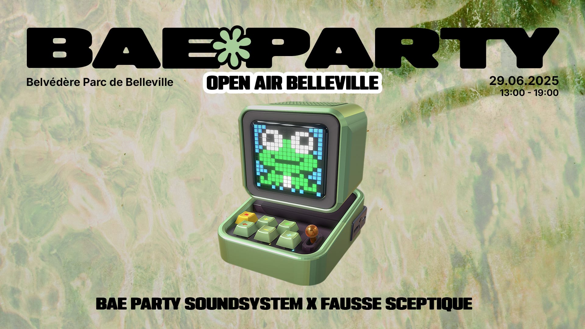 [Free Open Air] Bae Party X Fausse Septique : Belleville Zoo