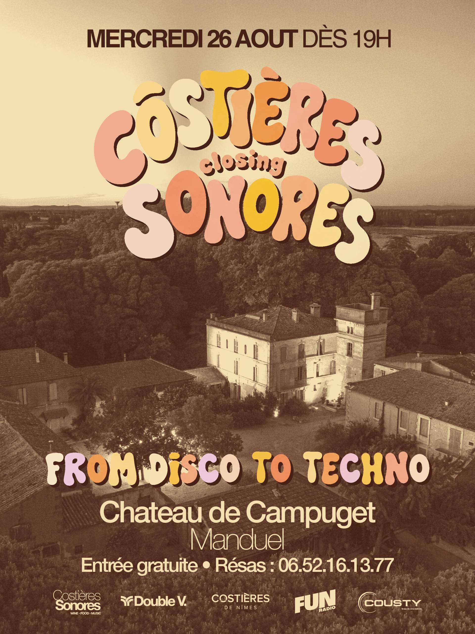Costières Sonores Closing Au Château De Campuget