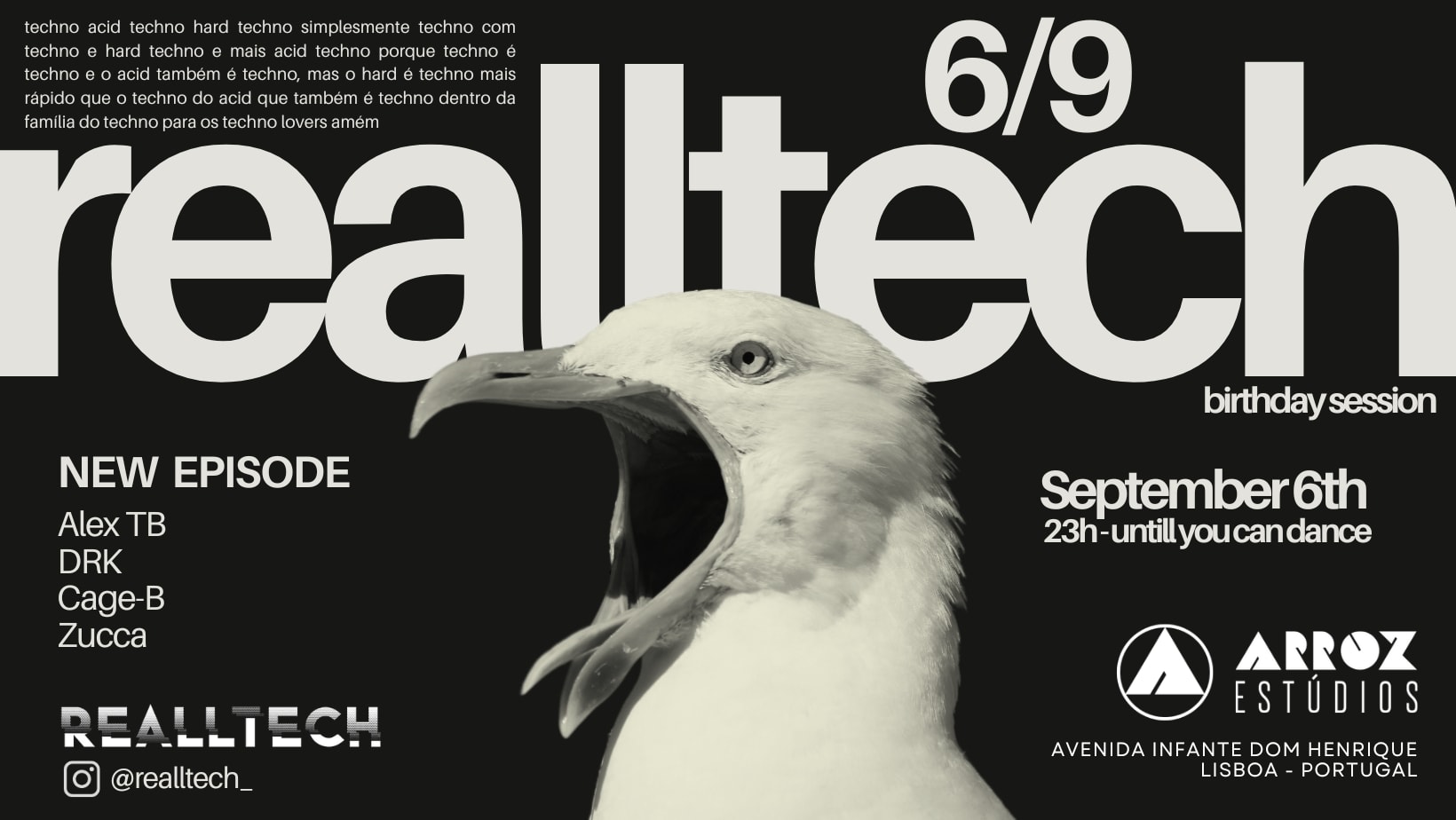 Realltech Birthday Session @ Arroz Estúdios