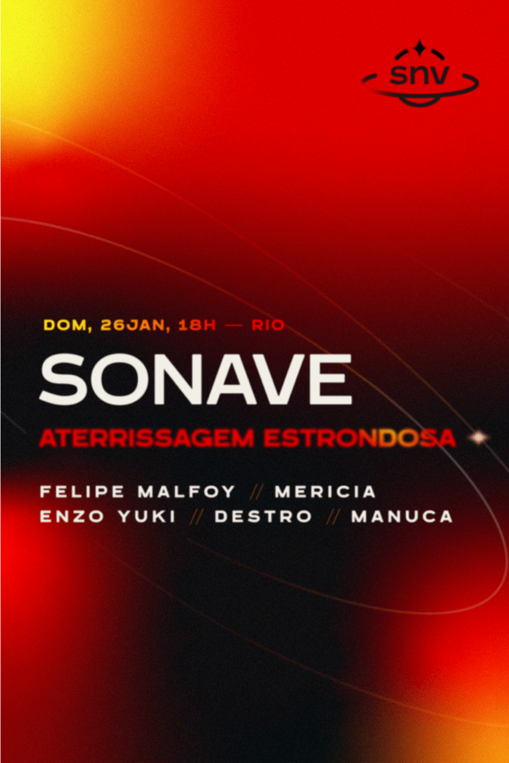 Sonave: Aterrissagem Estrondosa _ Rj