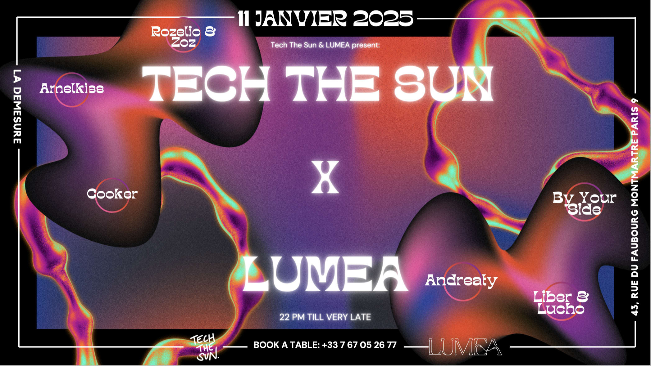 Tech The Sun X Lumea @La Demesure