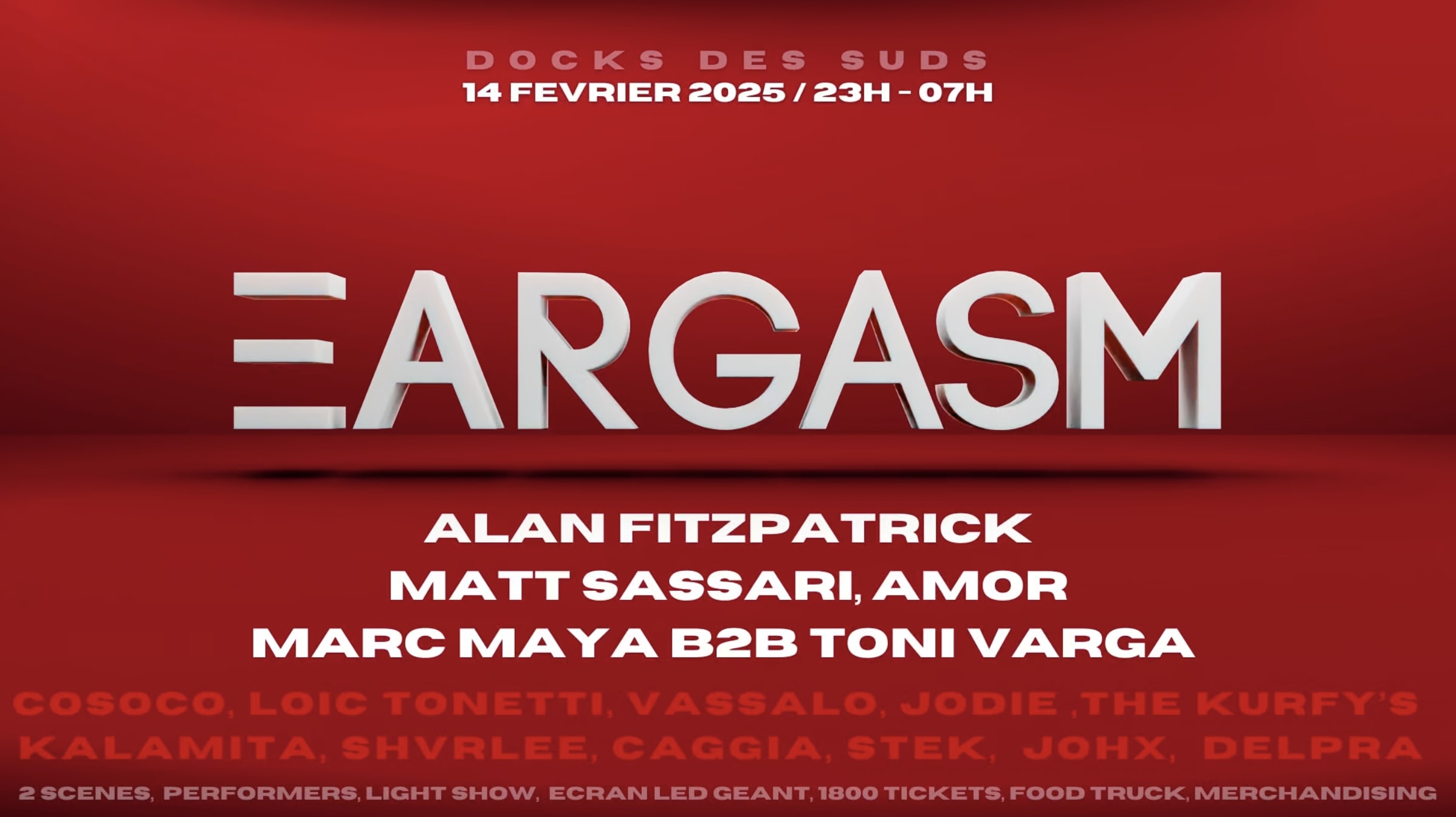 Eargasm - Docks Des Suds