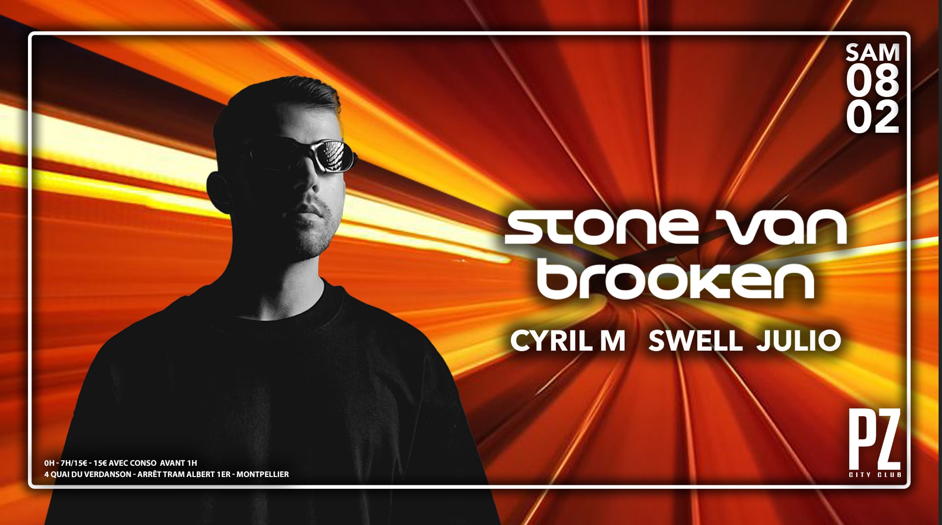 Stone Van Brooken @ Pz City Club