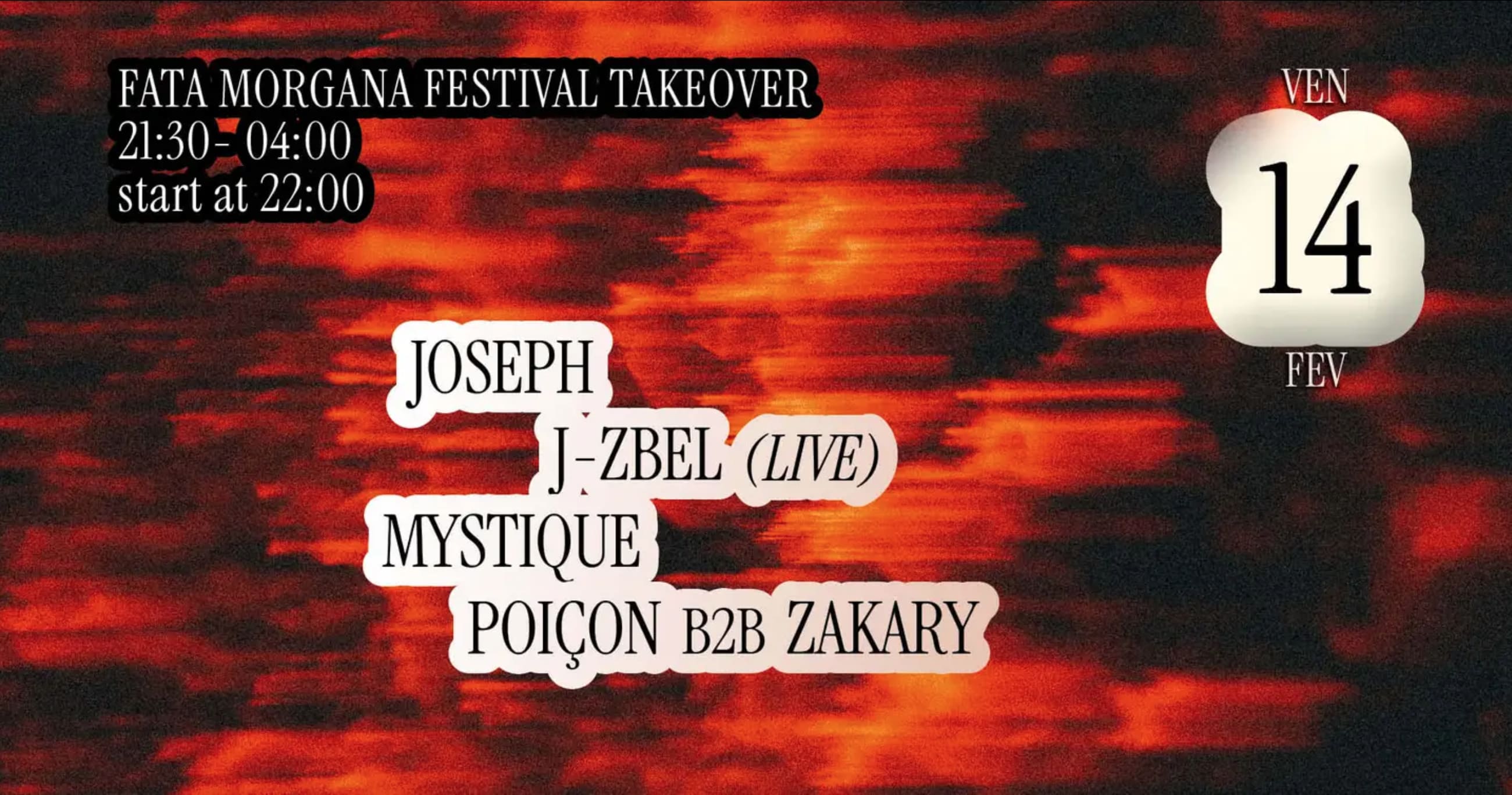 Fata Morgana [Joseph, J-Zbel, Poiçon & Zakary, Mystique]