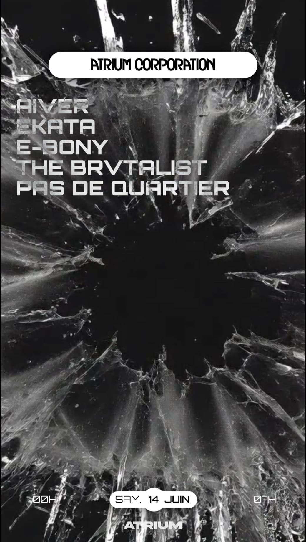 Atrium : The Brvtalist, Ekata, E-Bony, Aiver & More