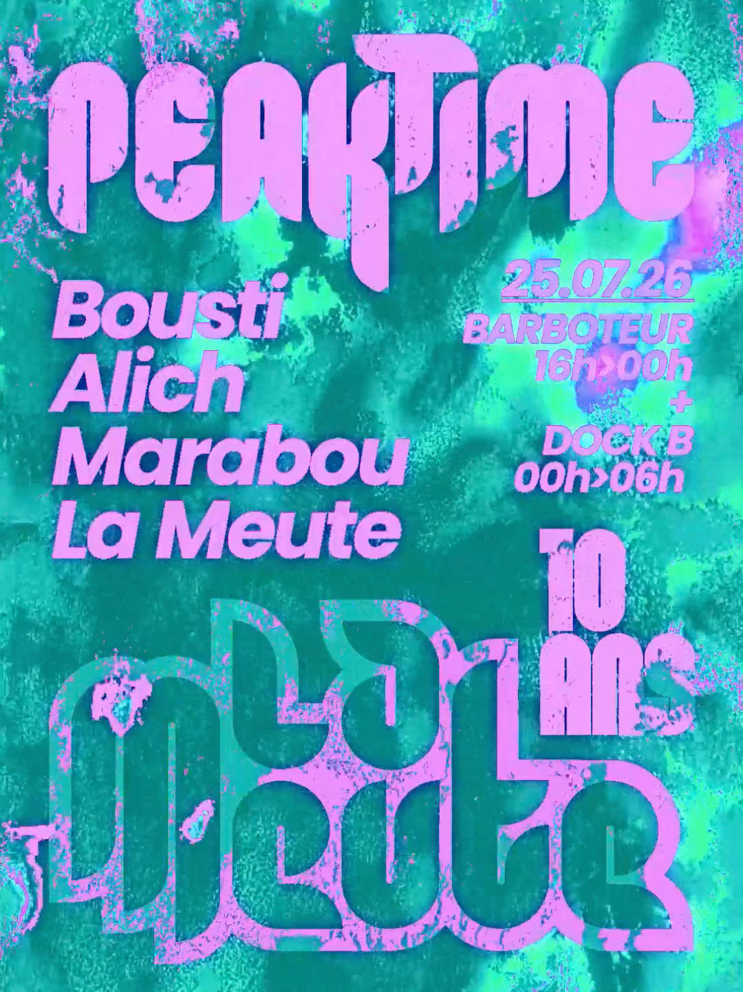 La Meute 10 Ans - Part 2 : Peaktime - Day