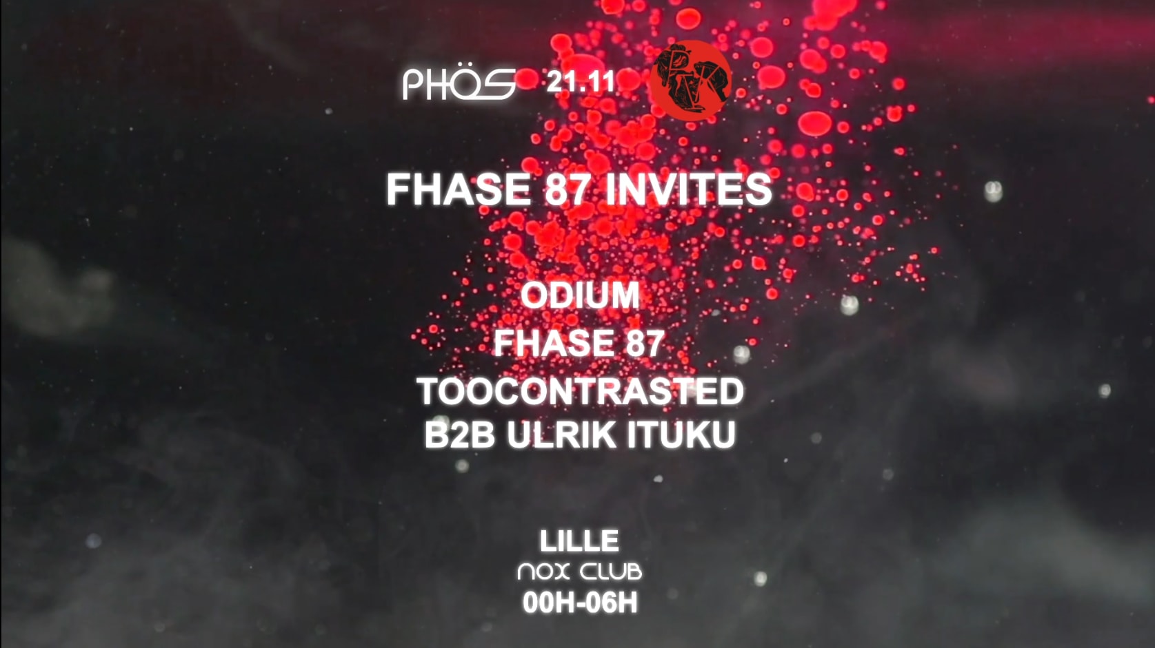 Fhase 87 Invites : Phös X Play It Kool