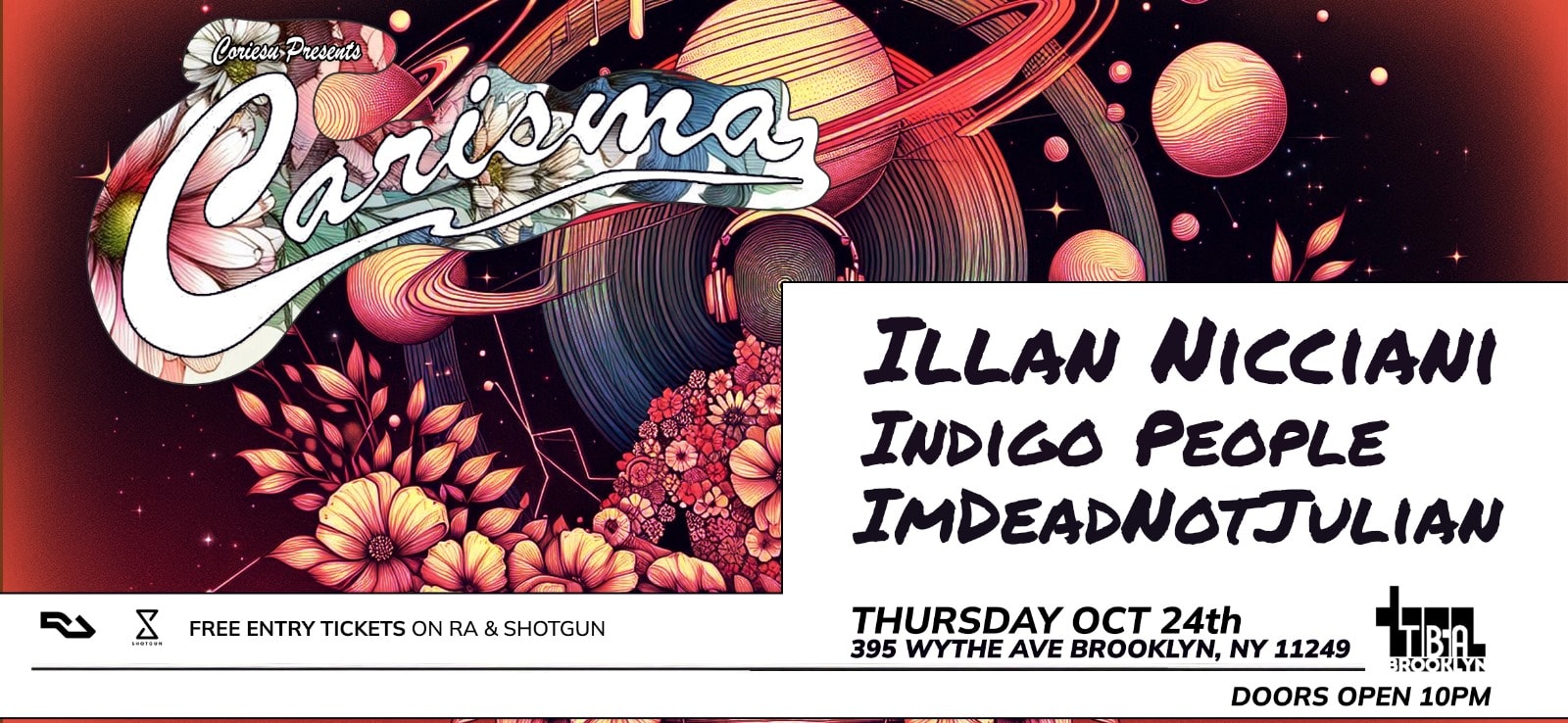 Carisma: Illan Nicciani, Indigo/People, Imdeadnotjulian