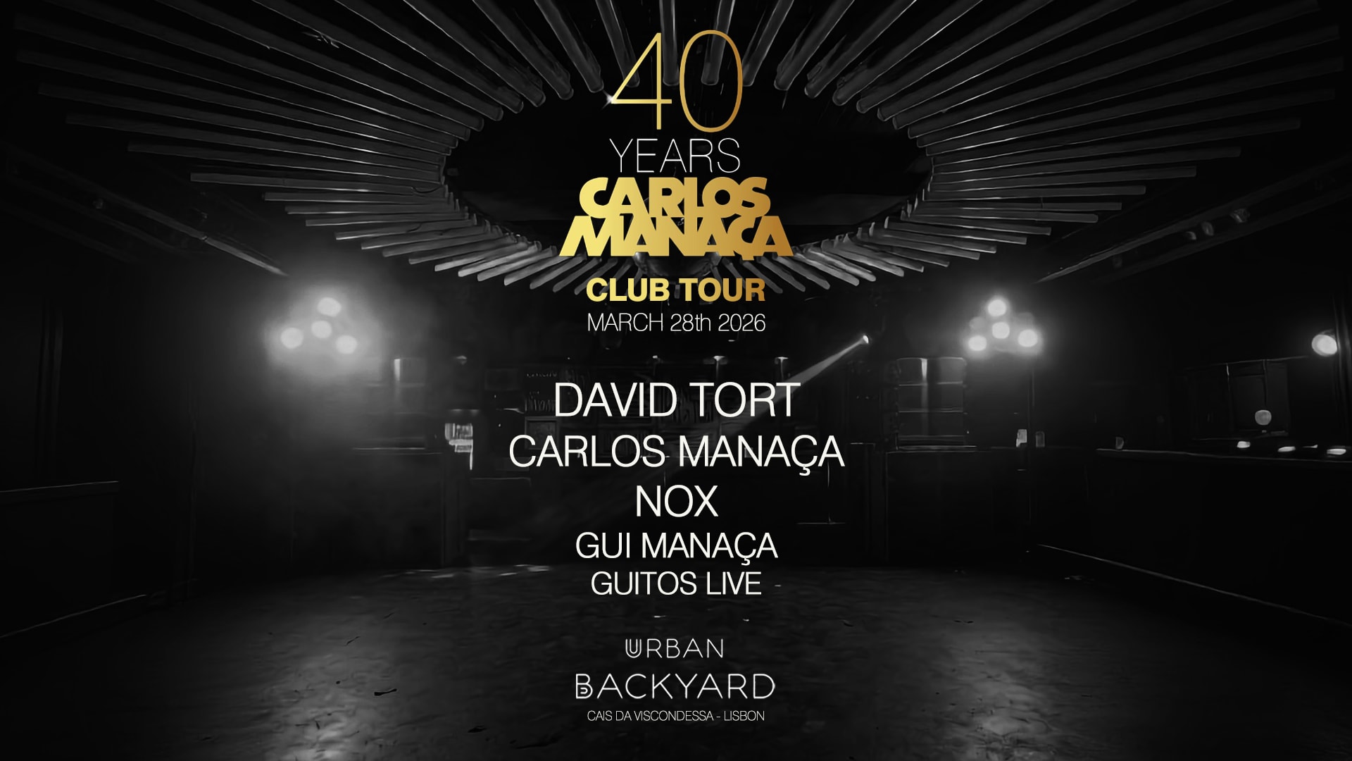 Carlos Manaça 40 Years