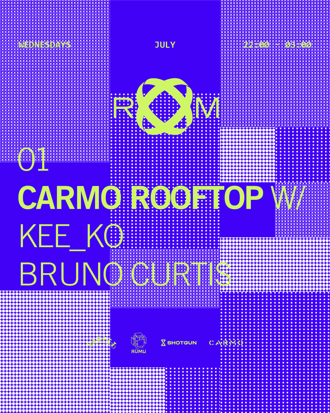 Room: Carmo Rooftop W/ Kee_Ko, Bruno Curtis