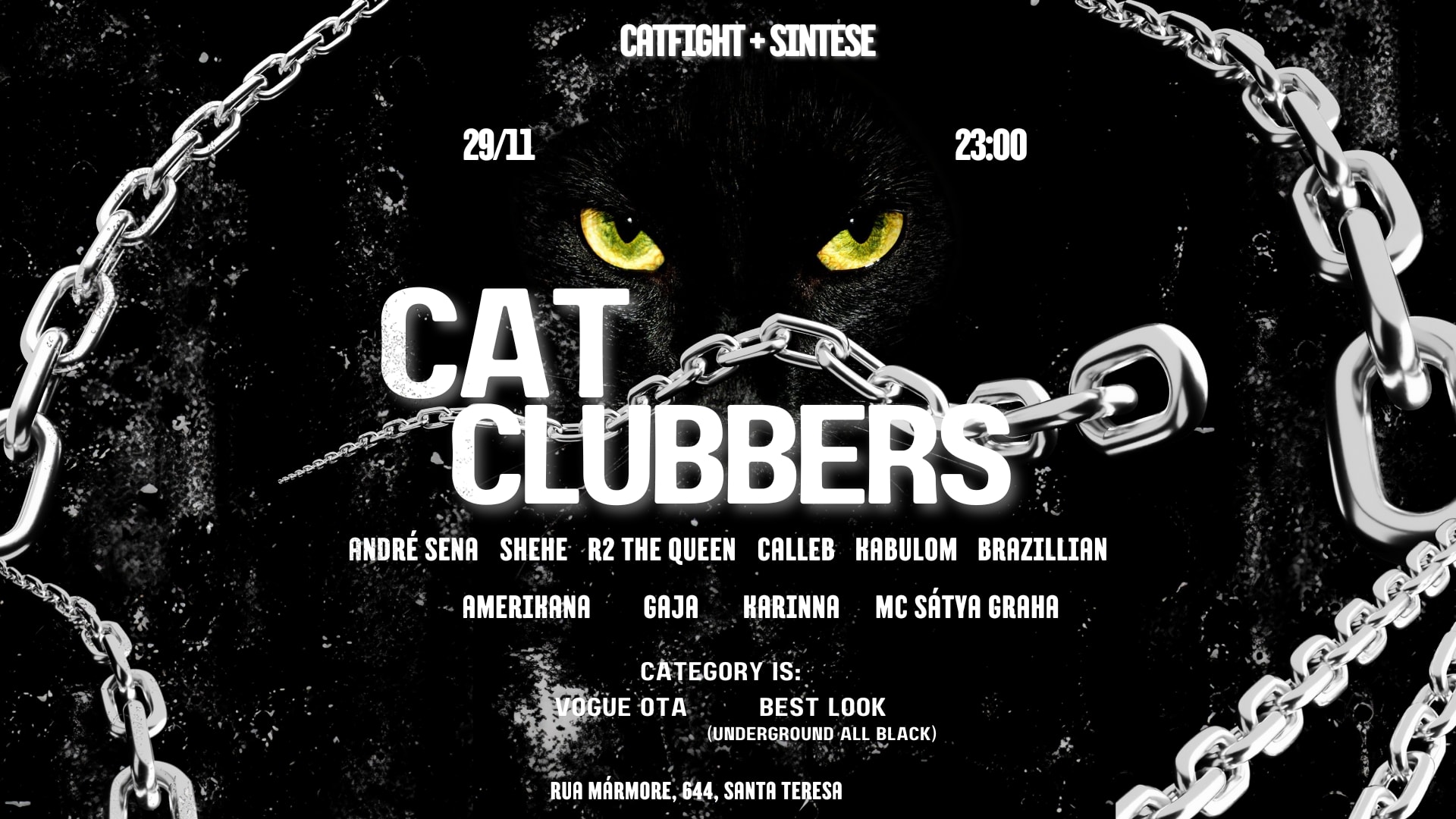 Catfight + Síntese - Cat Clubbers
