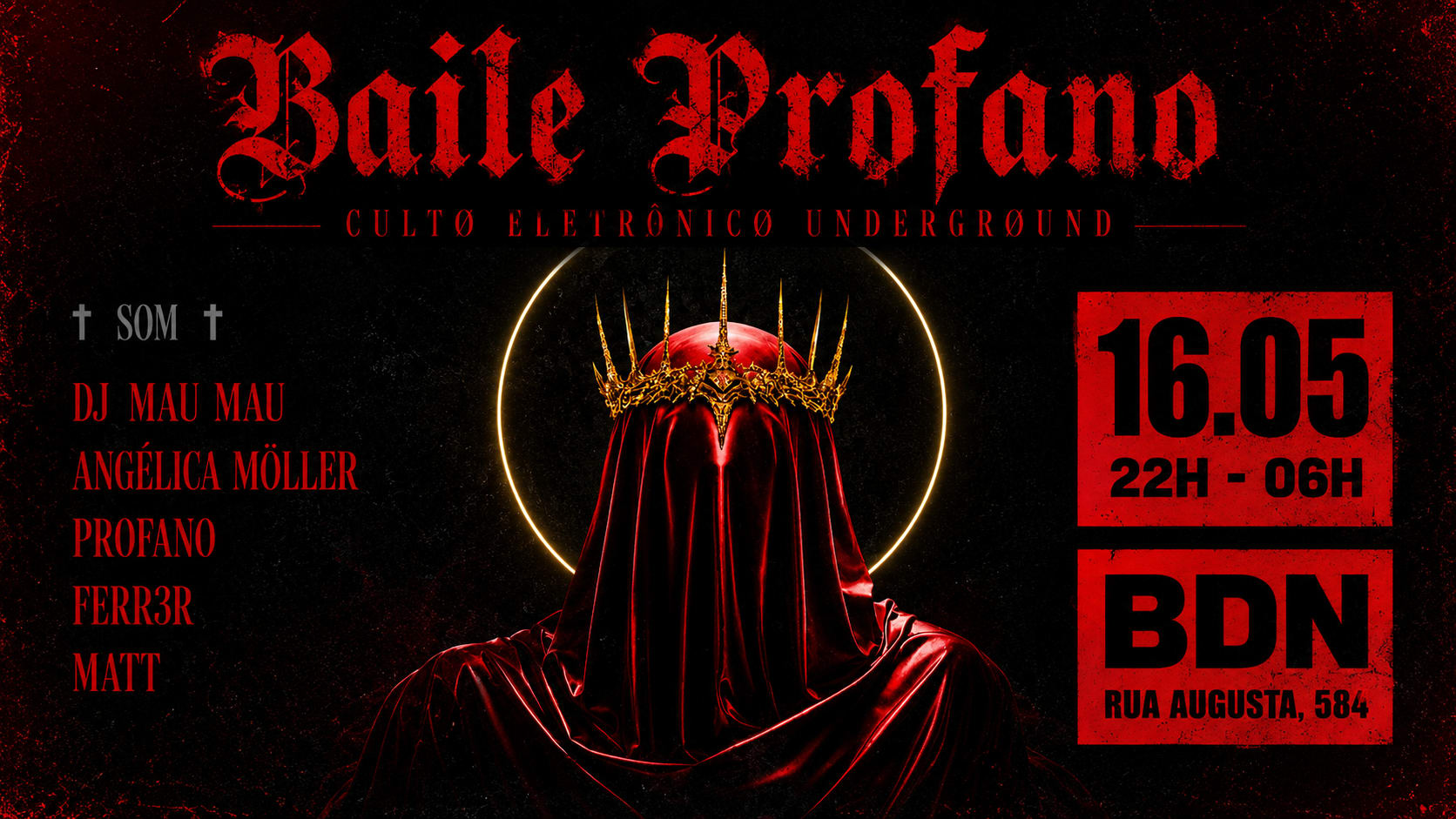 Baile Profano Com Dj Mau Mau