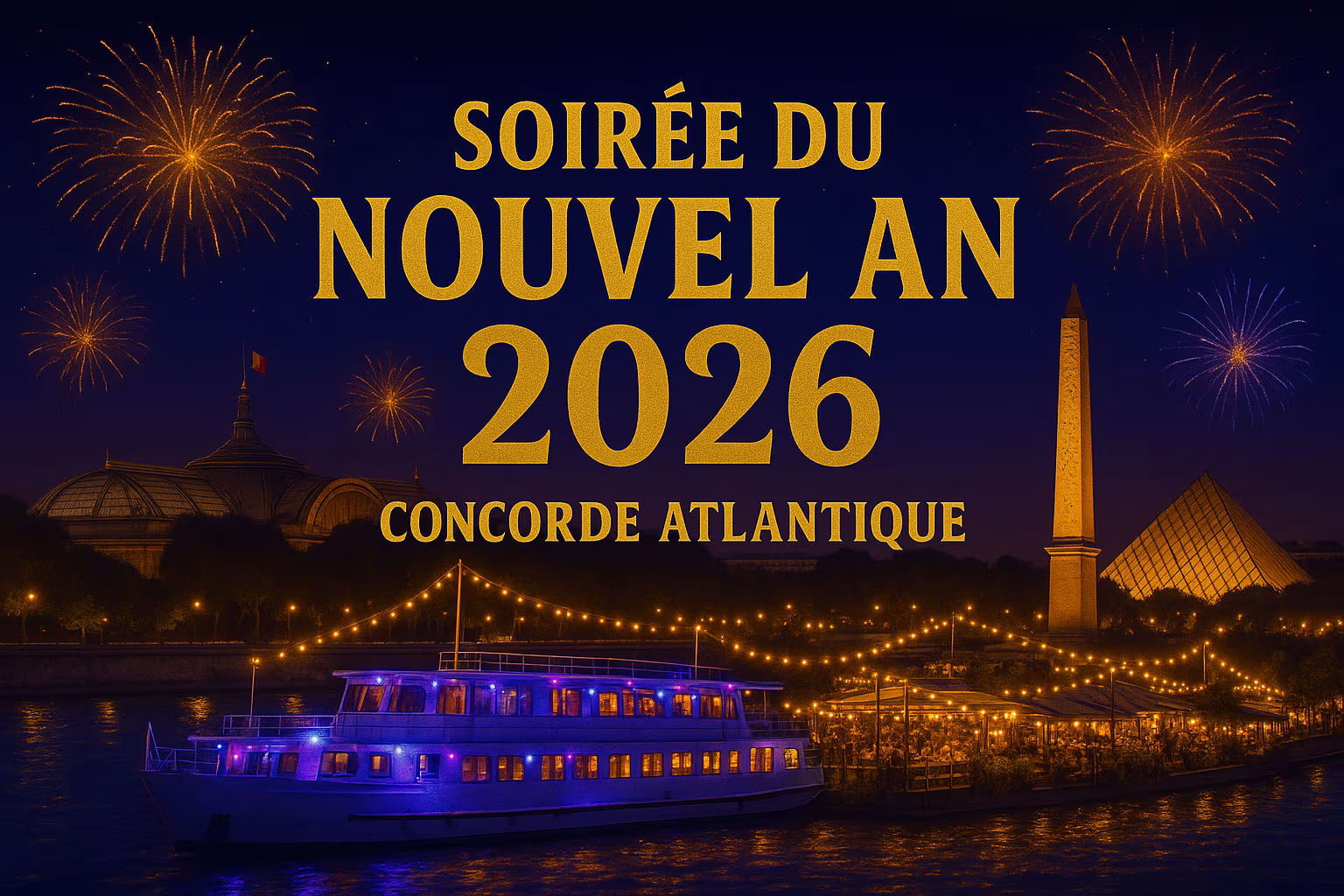Boat Party Réveillon 2027