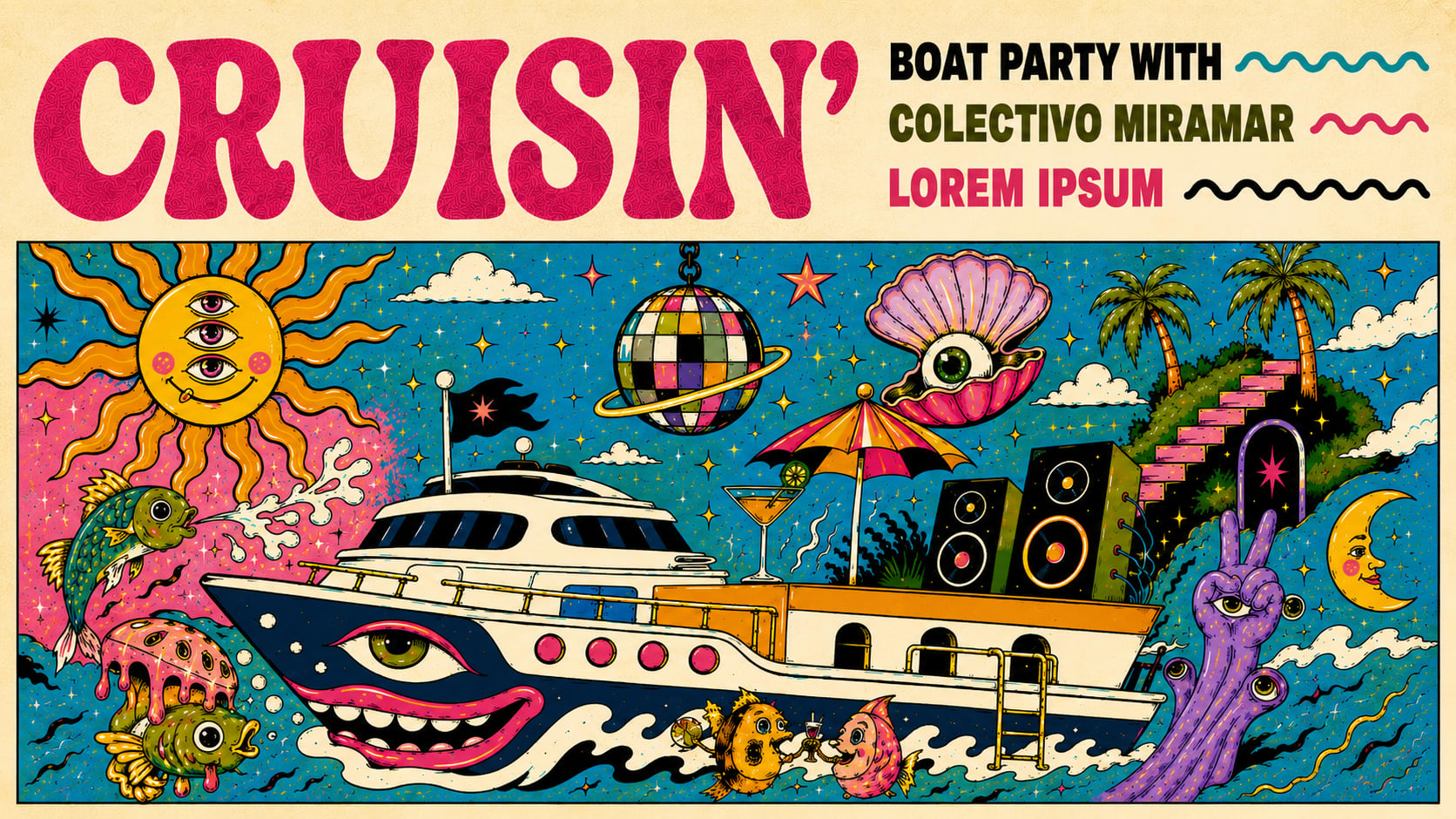 Cruisin' Boat Party : Canal De L'ourcq