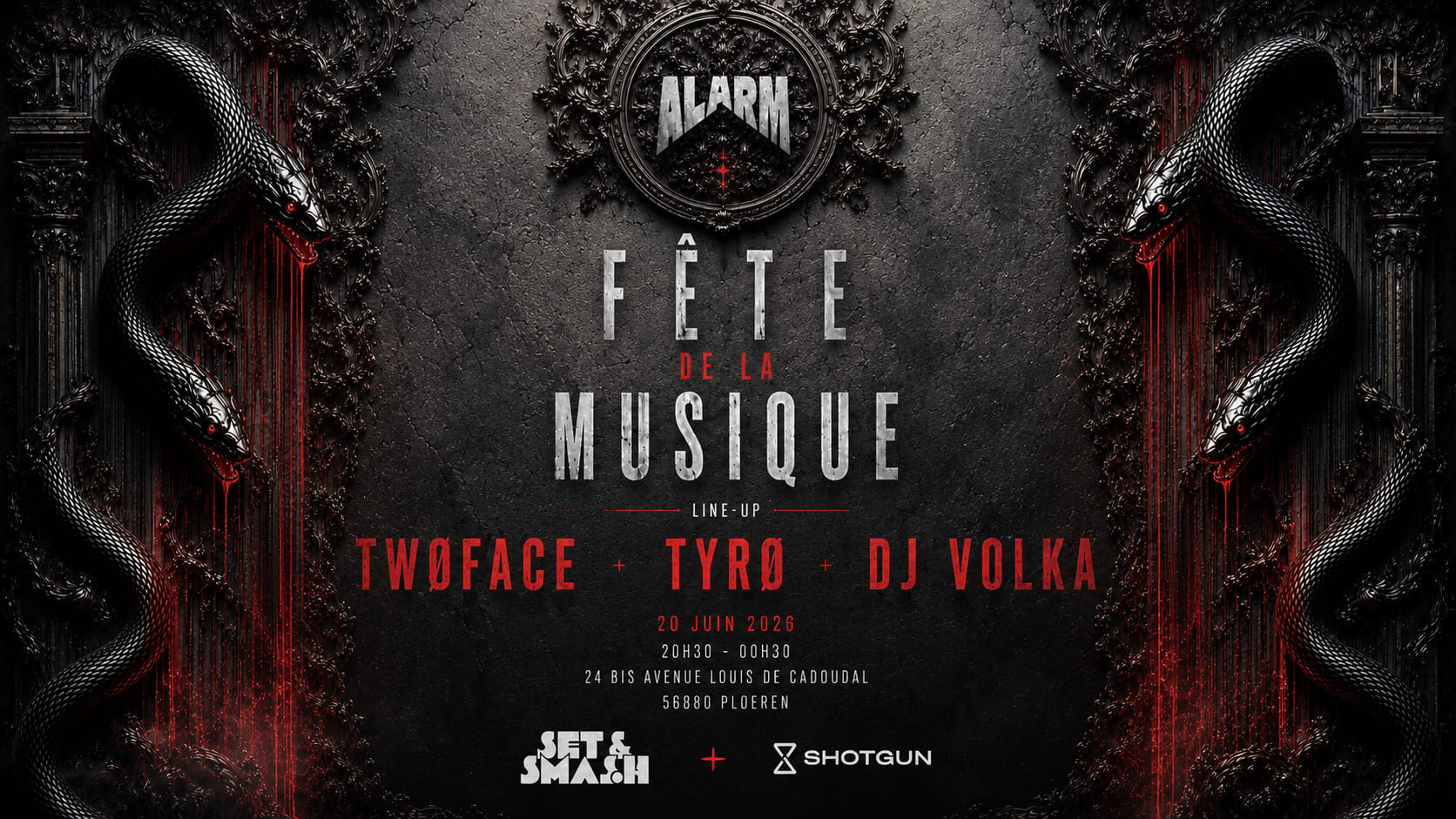Alarm X Set & Smash : Fête De La Musique 2026