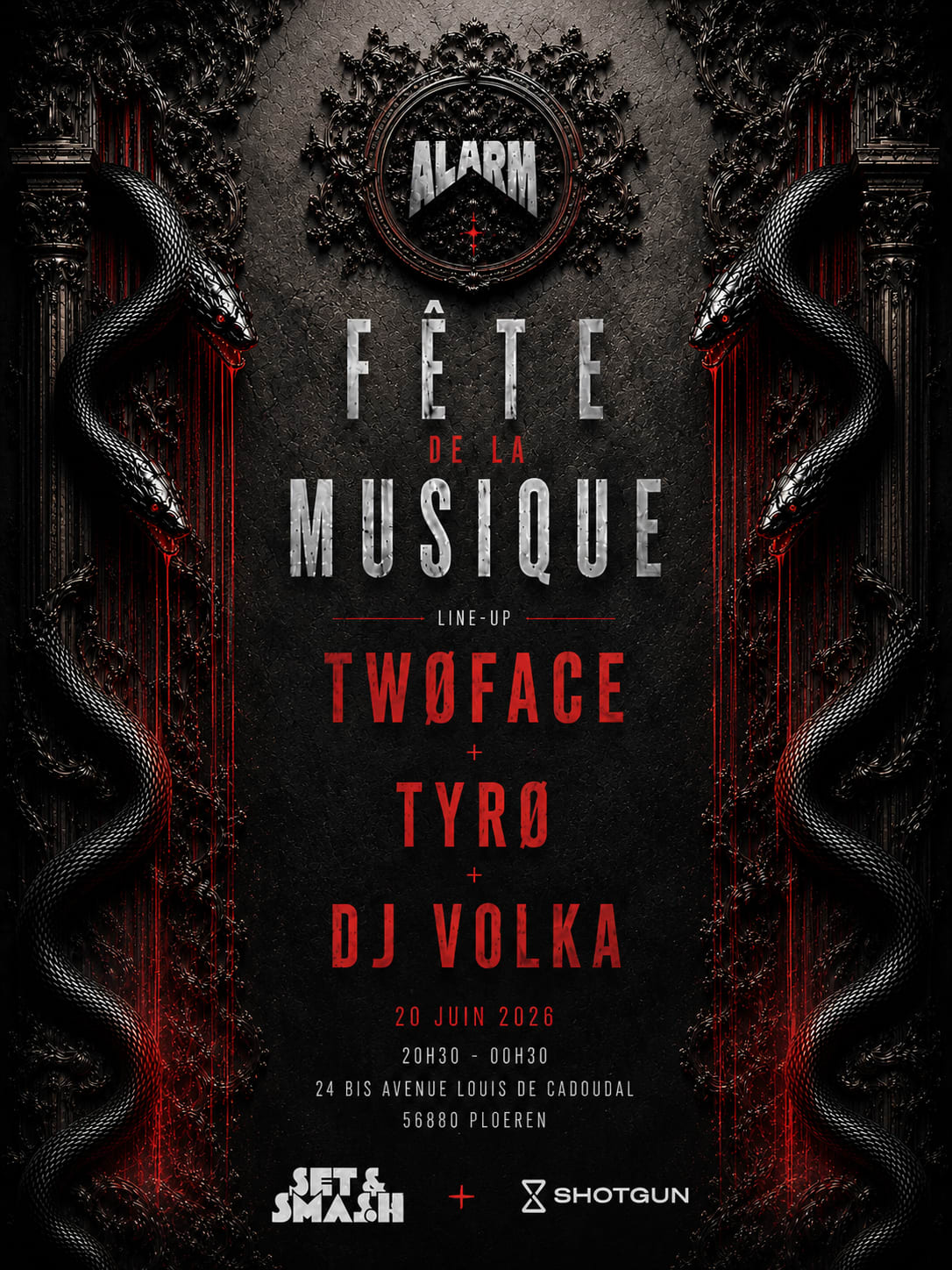Alarm X Set & Smash : Fête De La Musique 2026