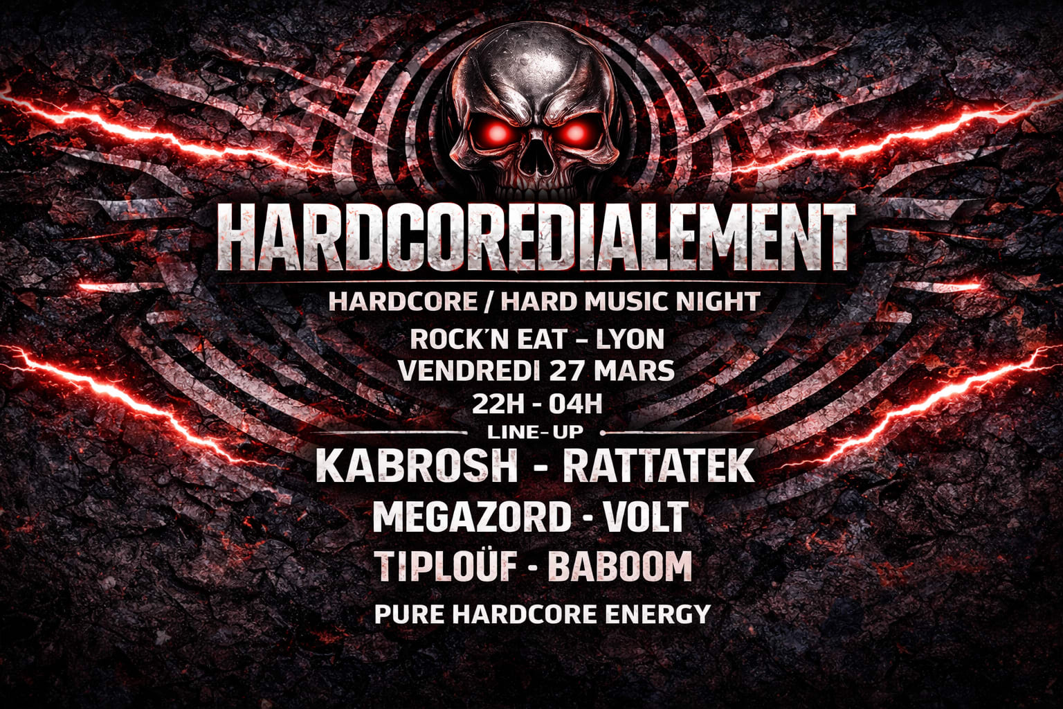 Hardcoredialement #1 @ Rock'n Eat