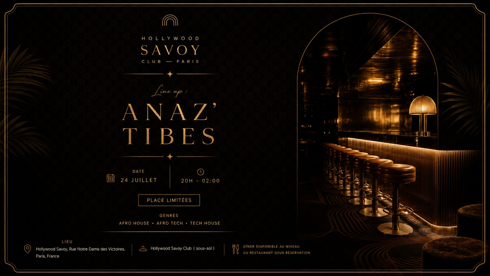 Savoy Hollywood Club Vol. II : Anaz' & Tibes