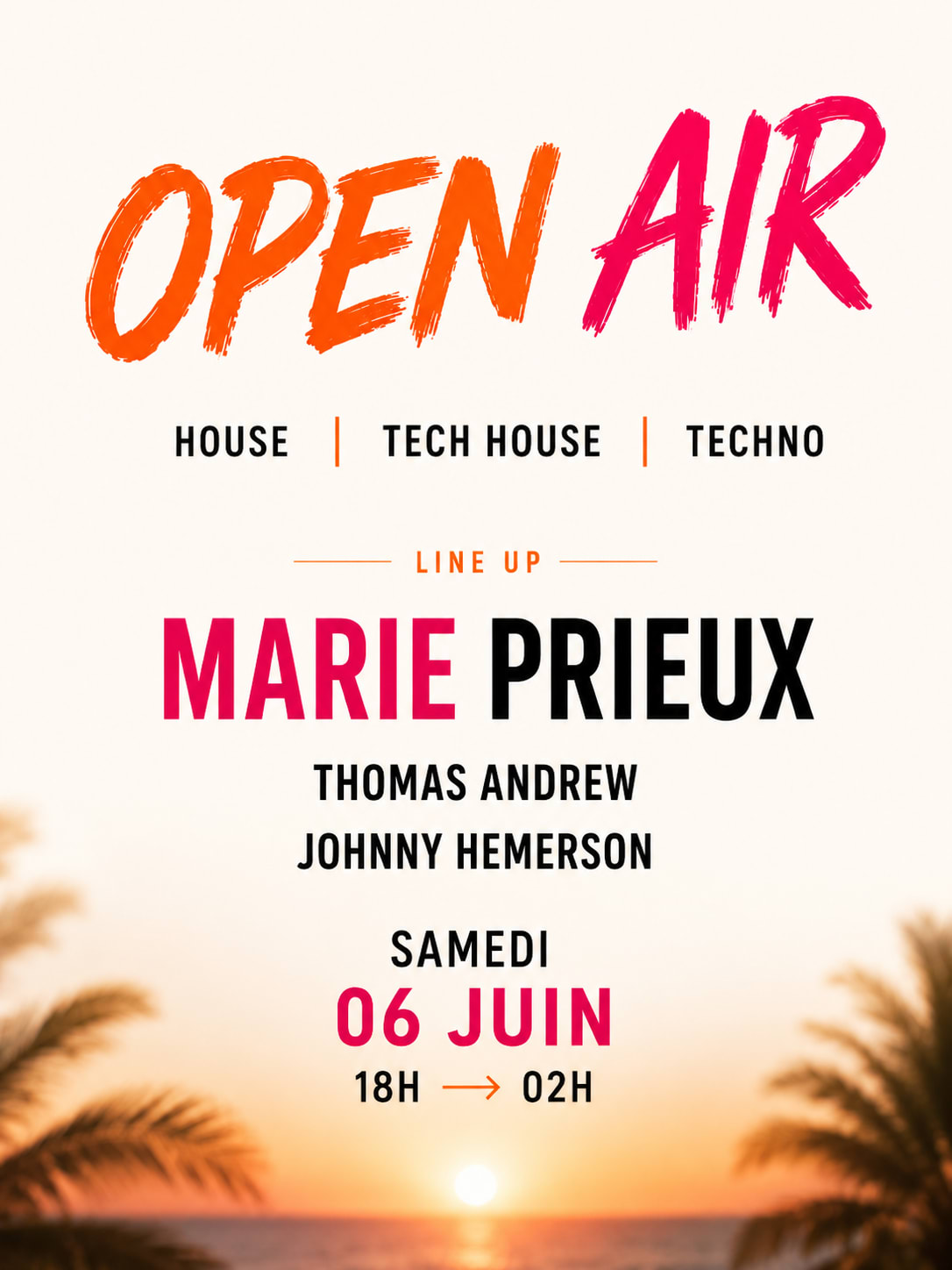 Open Air + Indoor Primavera Mood - Over 30s - Marie Prieux