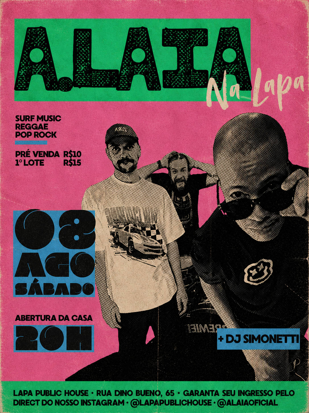 A.Laia: Antecipados Encerrado, +Ingressos Na Portaria :)