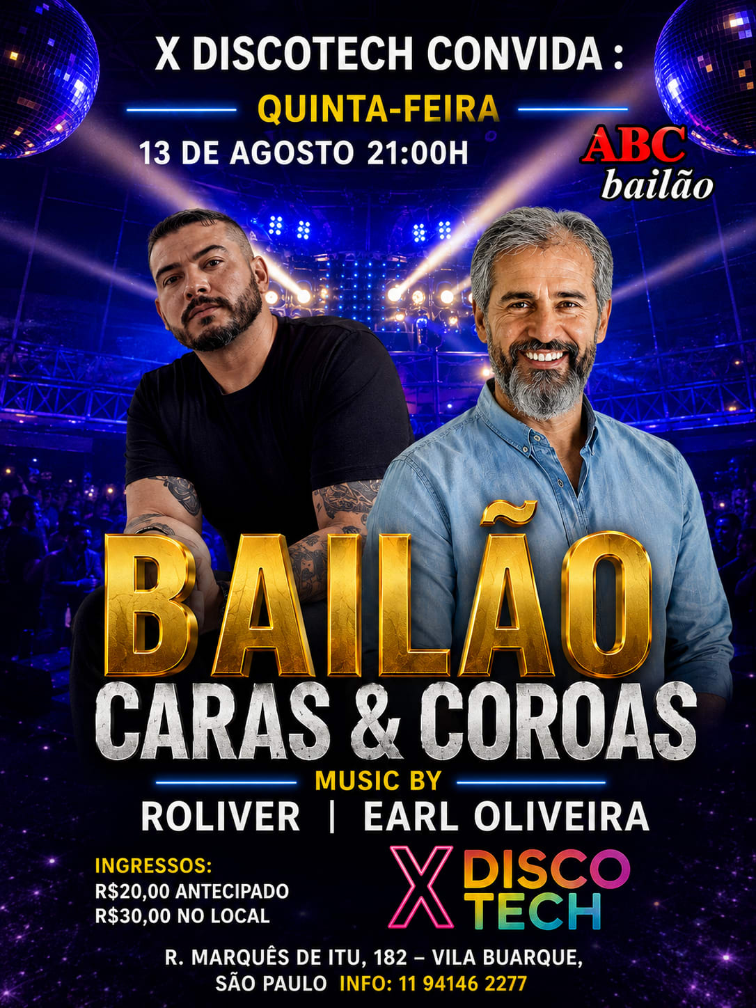 Bailão Caras & Coroas