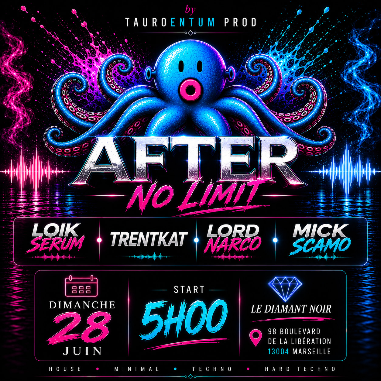 After Techno Marseille 28/06/2026