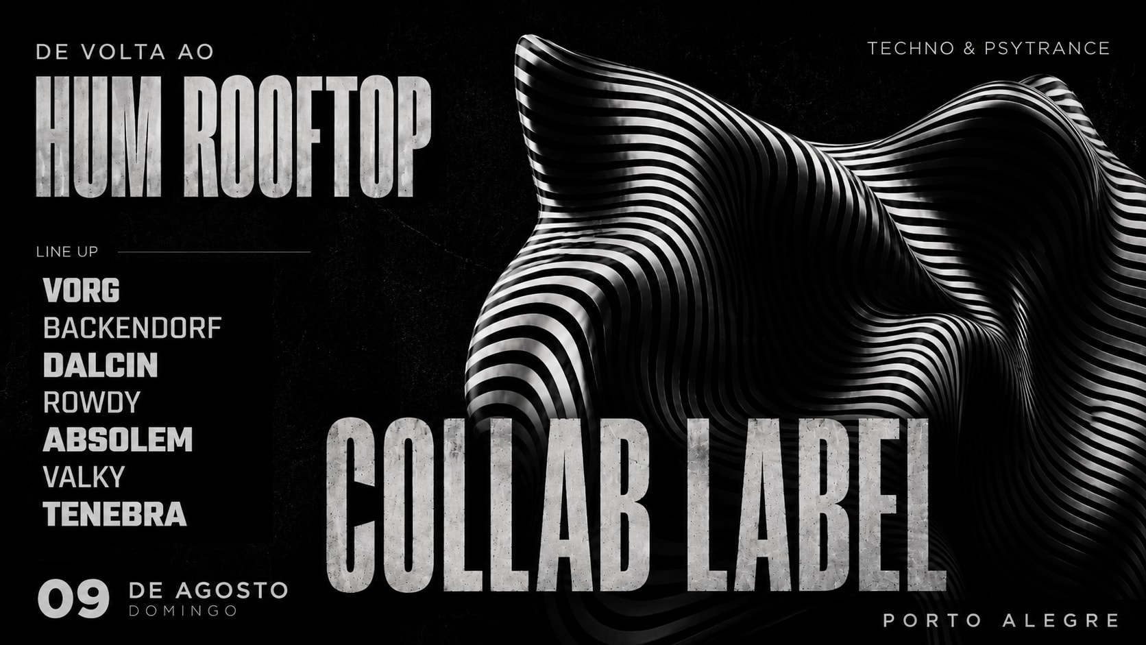 Collab Label - De Volta Ao Hum Rooftop