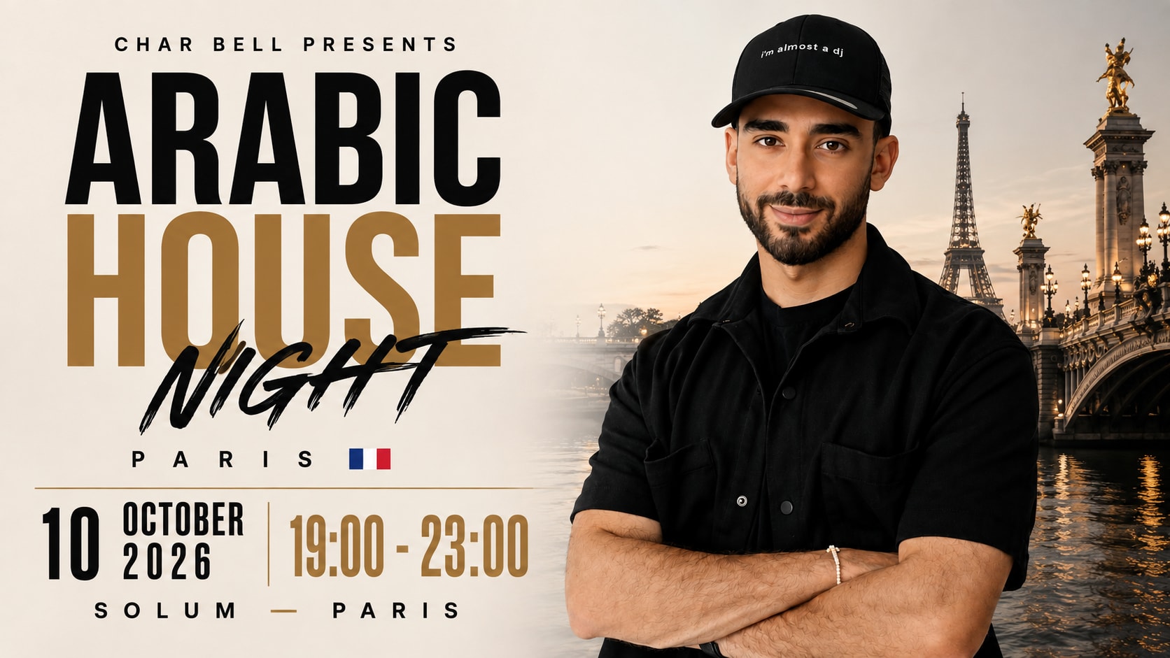 Paris | Char Bell | 10 October @ Solum