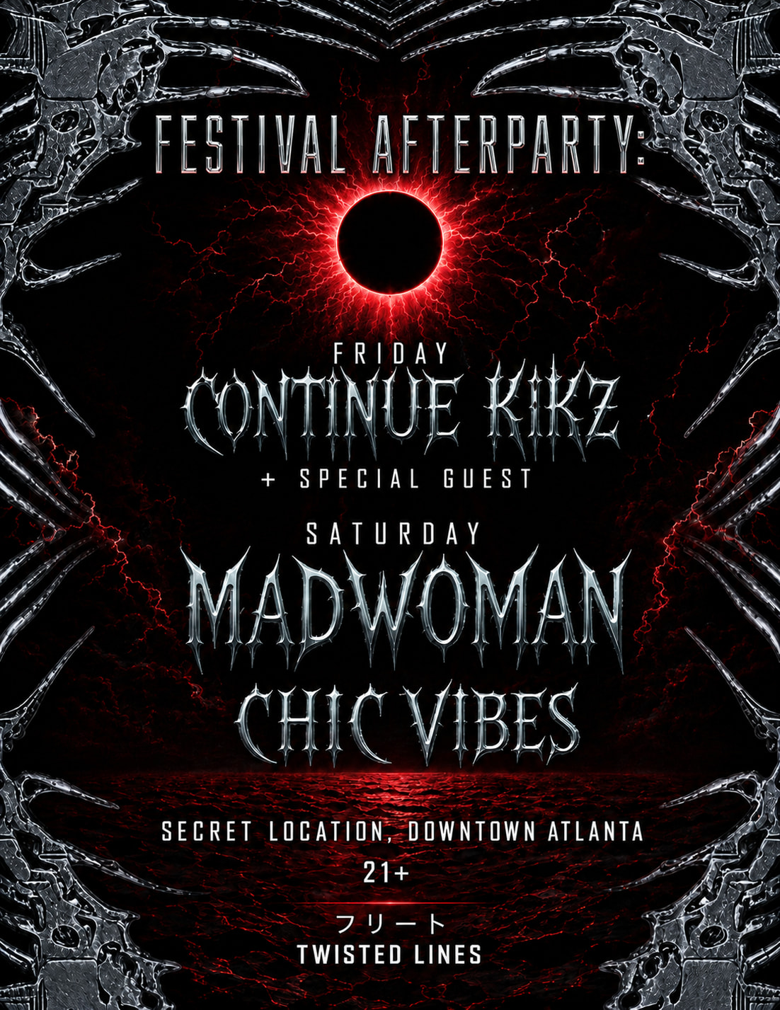 Twisted Festival : Official After Party ( Fri And Sat)