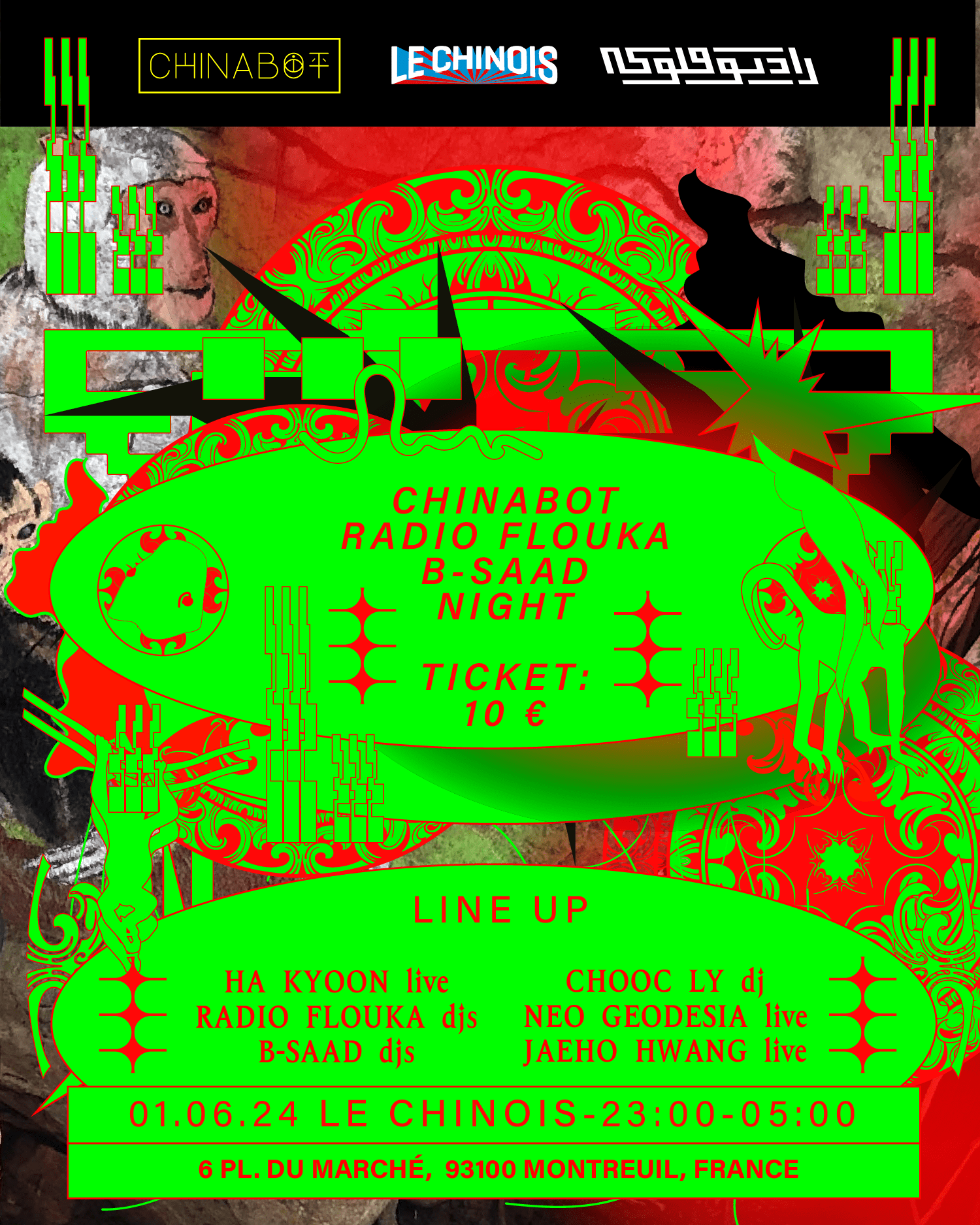 Chinabot X Radio Flouka : Ha Kyoon + Chooc Ly And More...