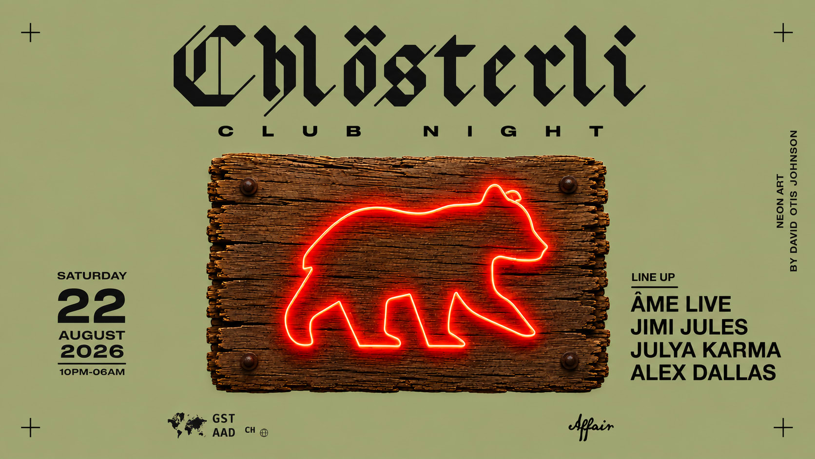 Chlösterli Club Night