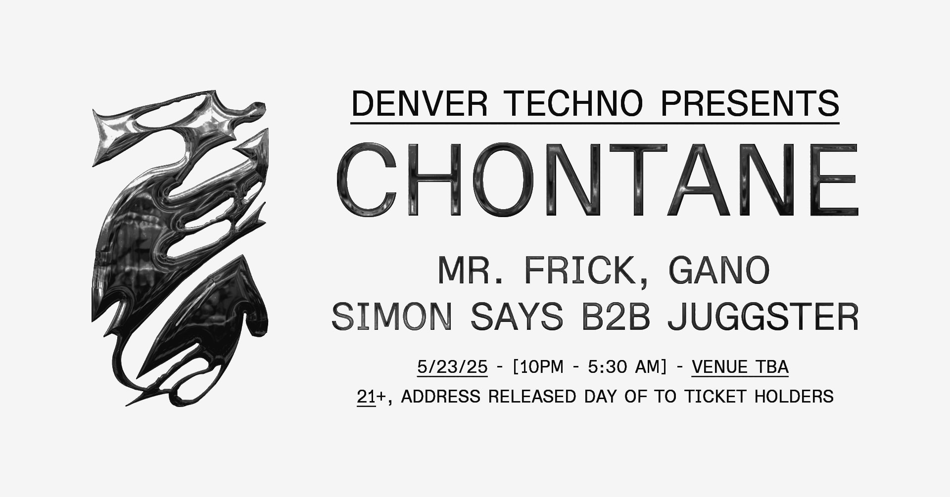 Denver Techno Presents: Chontane