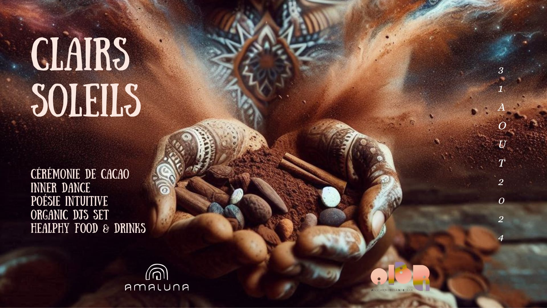 Clairs Soleils - Cérémonie De Cacao - Inner Dance - Poésie