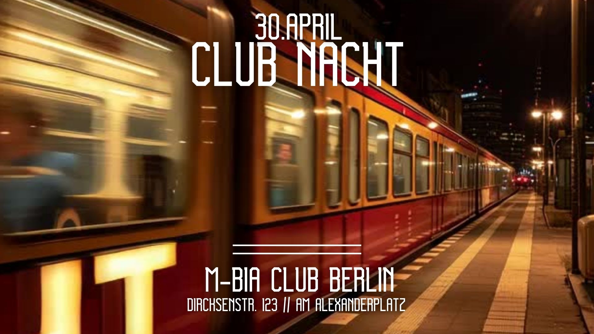 Club Nacht (Techno/Bounce) Tanz In Den Mai