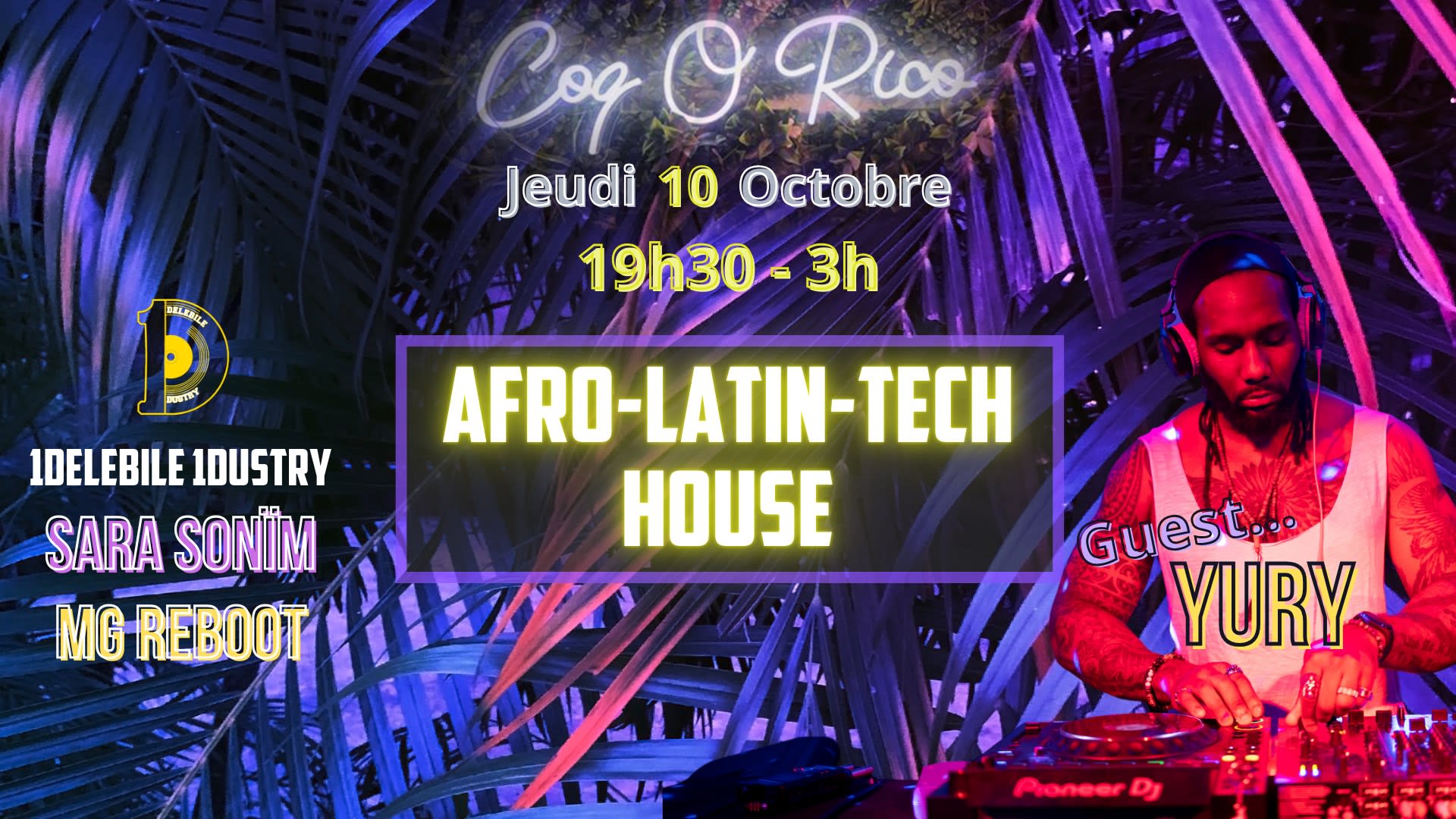 1délébile 1dustry @ Le Coq O Rico [#3]
