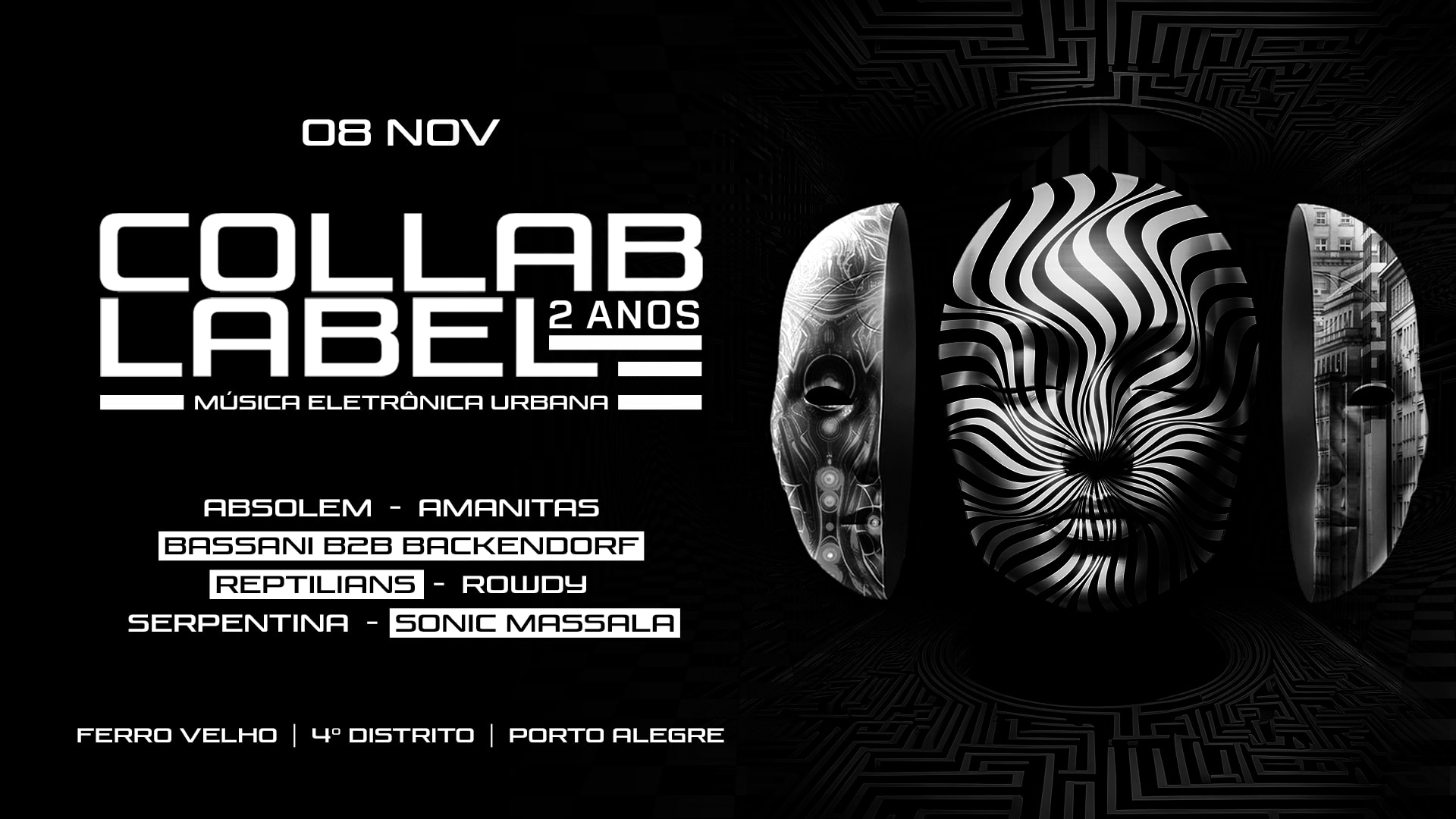 Collab Label | 2 Anos | Fv Poa