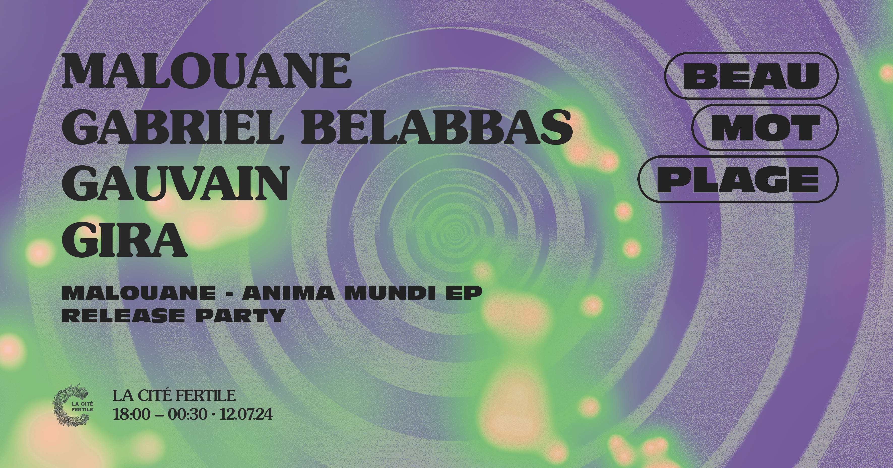 Release Party Bmp 103 W/ Malouane, Gab Belabbas & More