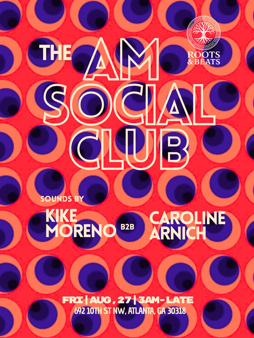 Am Social Club | Kike Moreno B2b Caroline Arnich