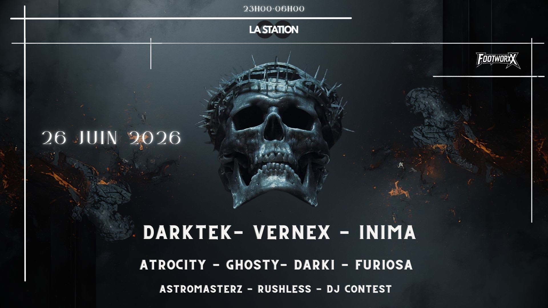 Darktek / Vernex /Secret Guest / Inima / Ghosty & Friends