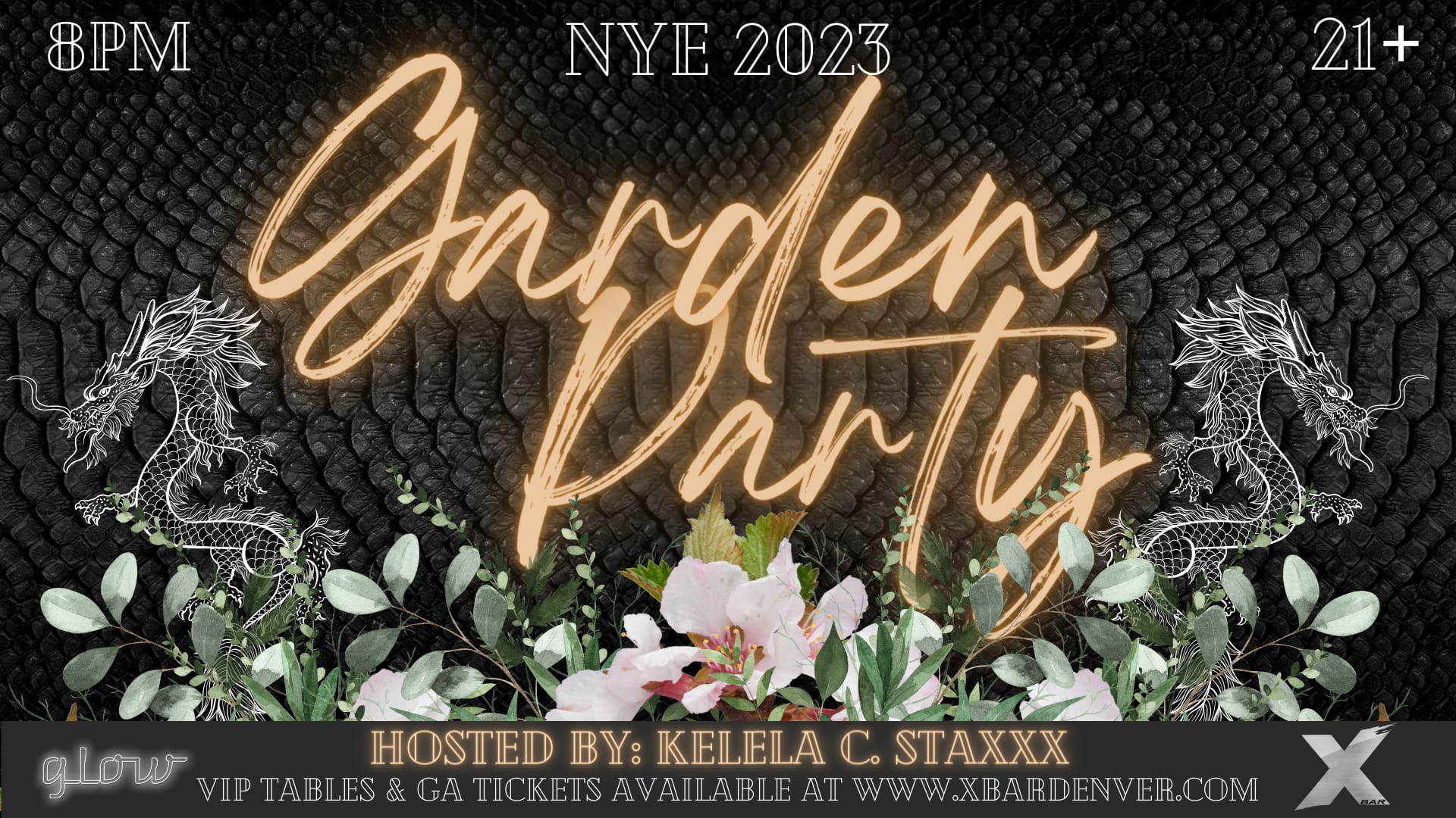 X Bar's Nye Garden Party